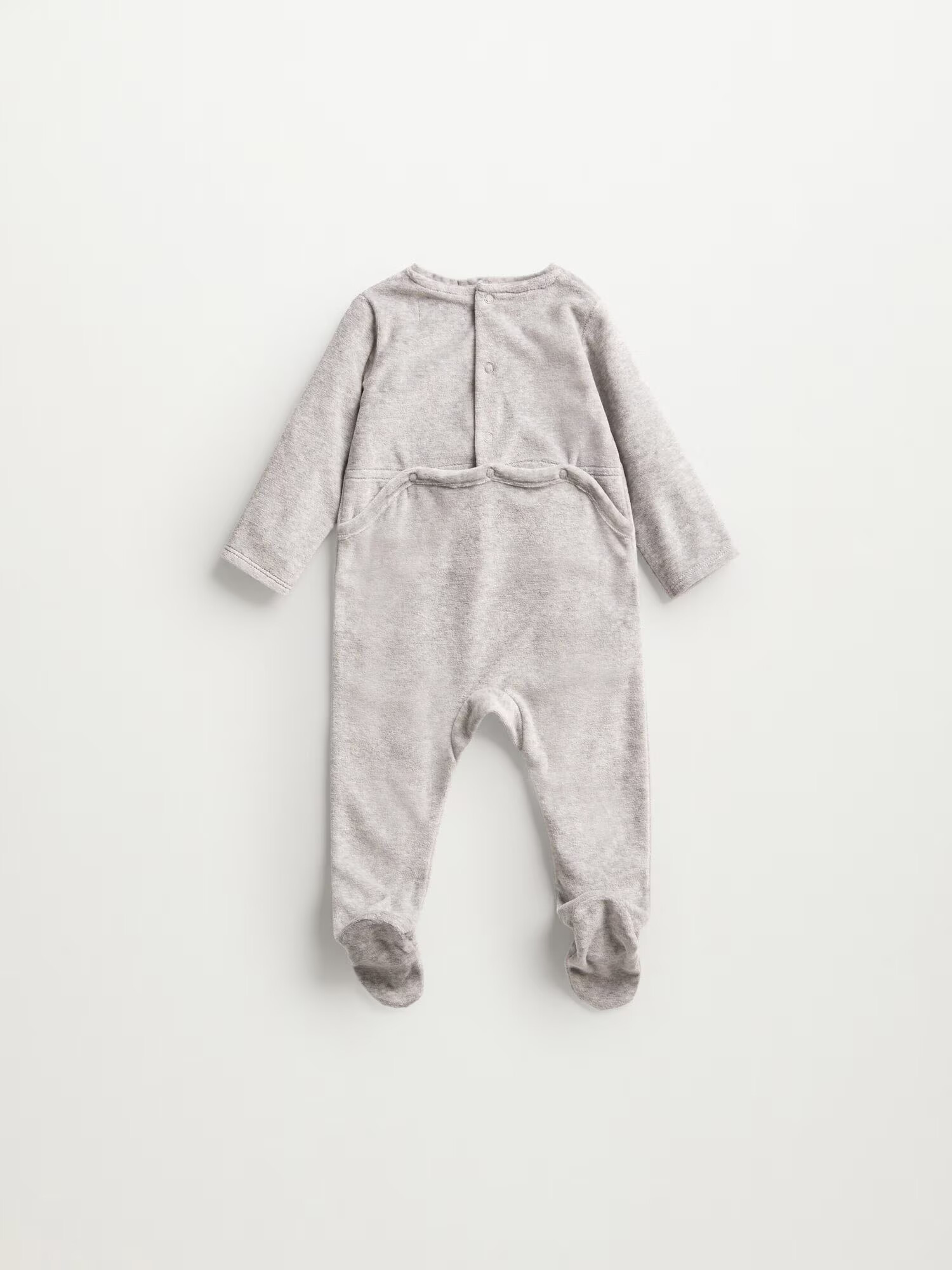 MANGO KIDS Salopetă/Body bleumarin / gri amestecat / alb - Pled.ro