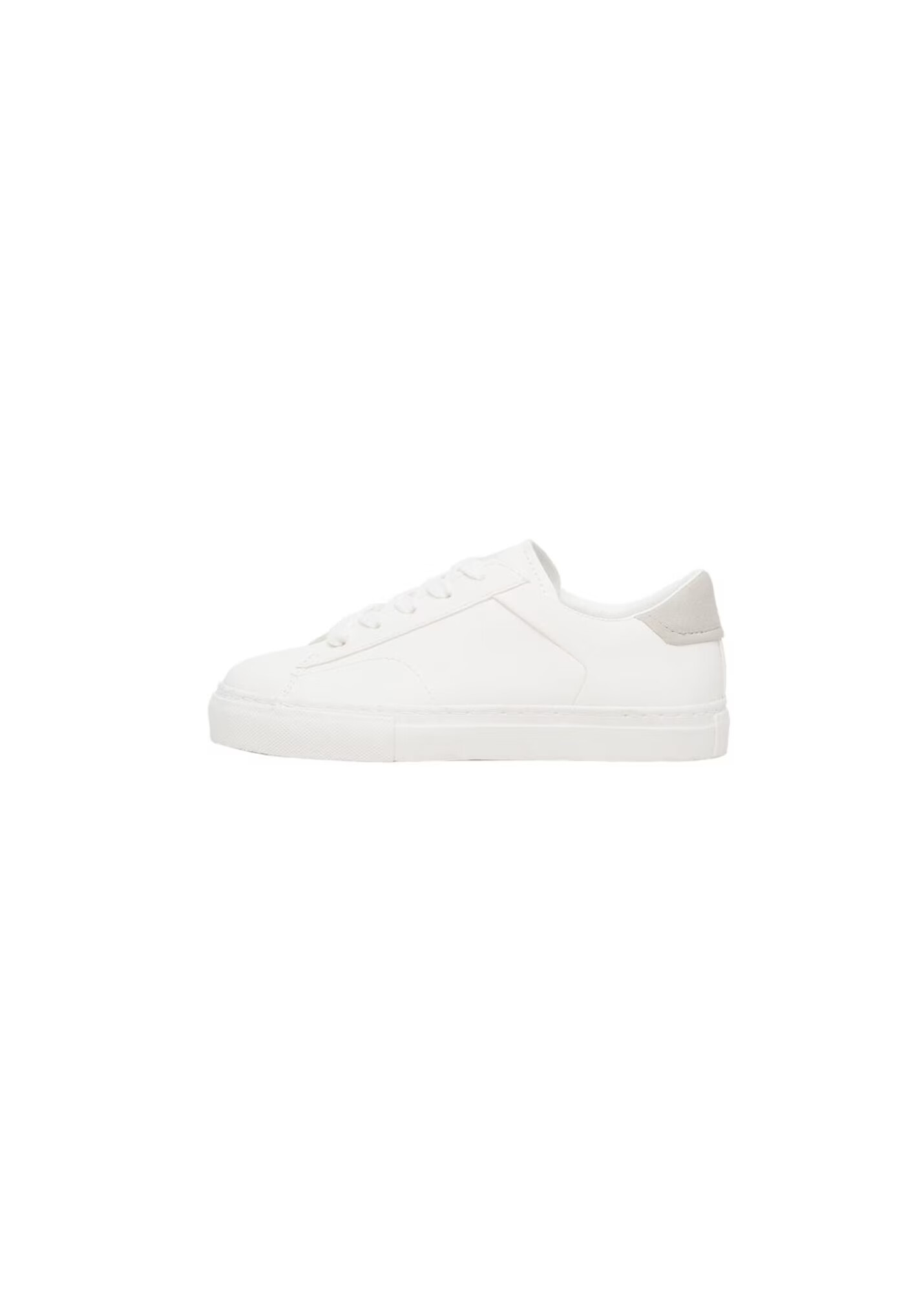 MANGO KIDS Sneaker 'Jason' gri / alb - Pled.ro