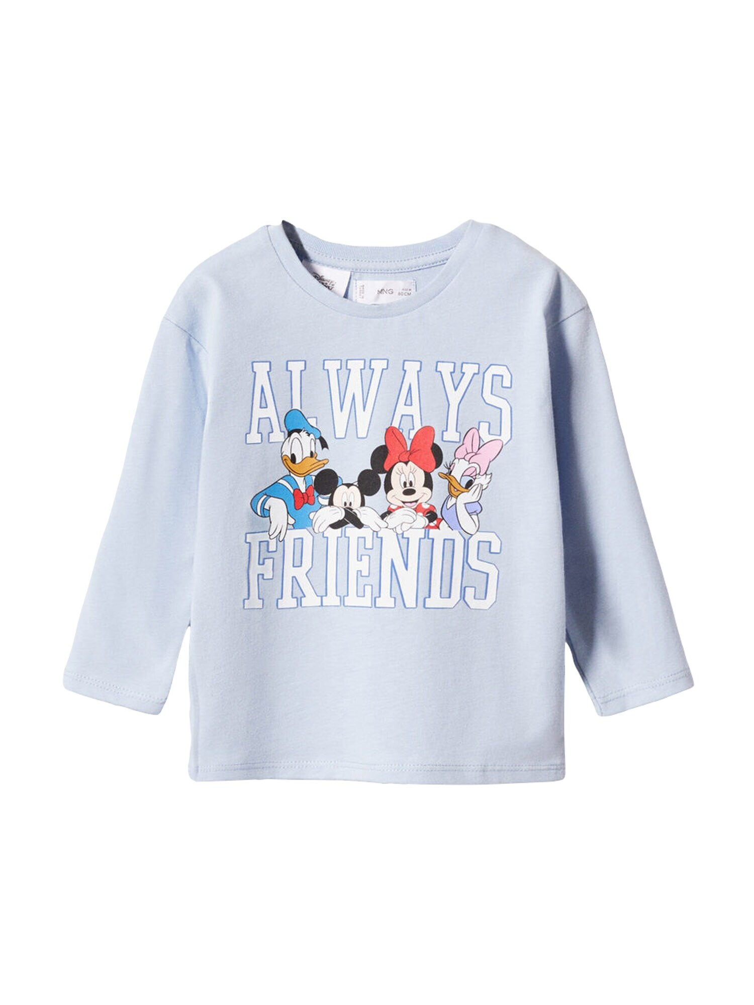 MANGO KIDS Tricou albastru / opal / roșu / alb - Pled.ro