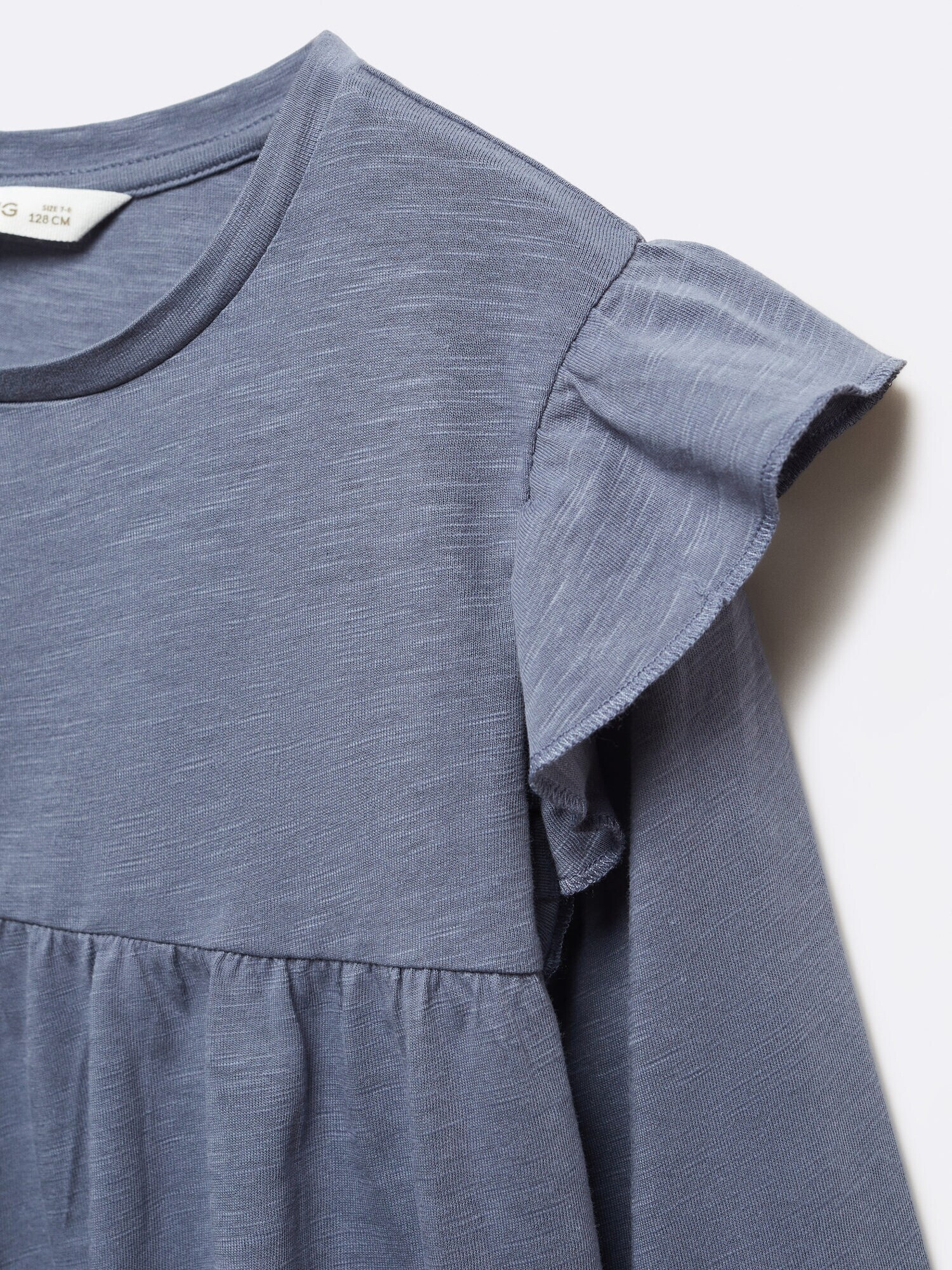 MANGO KIDS Tricou 'ALE' albastru porumbel - Pled.ro