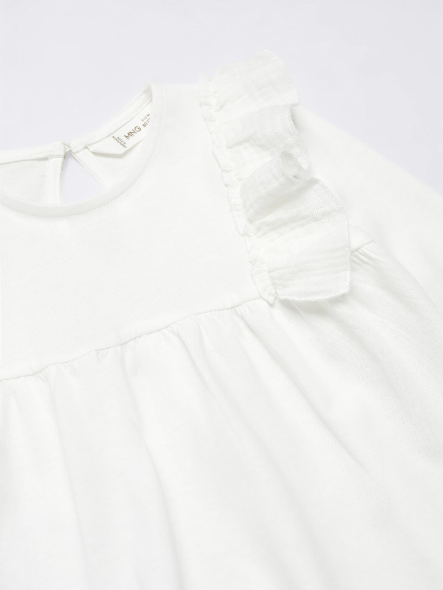 MANGO KIDS Tricou 'CLOE' ecru - Pled.ro