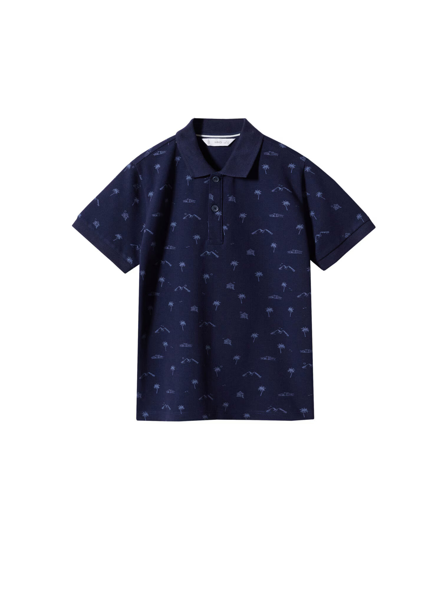 MANGO KIDS Tricou 'JAVIER' bleumarin - Pled.ro