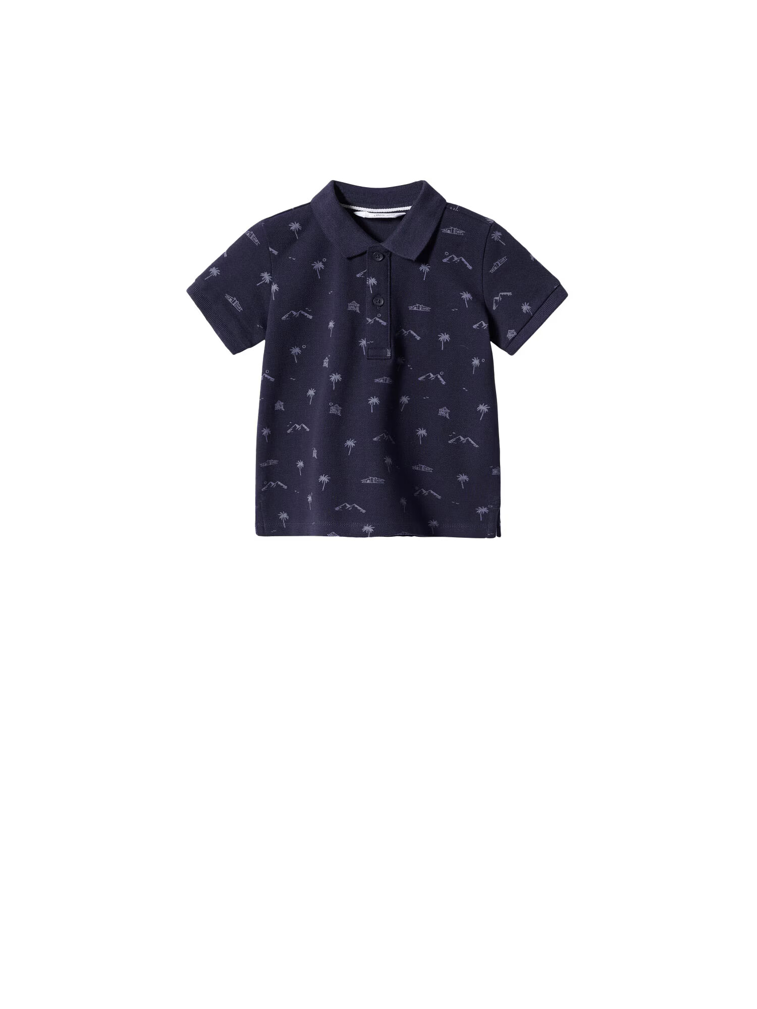 MANGO KIDS Tricou 'JAVIP' bleumarin / albastru porumbel - Pled.ro