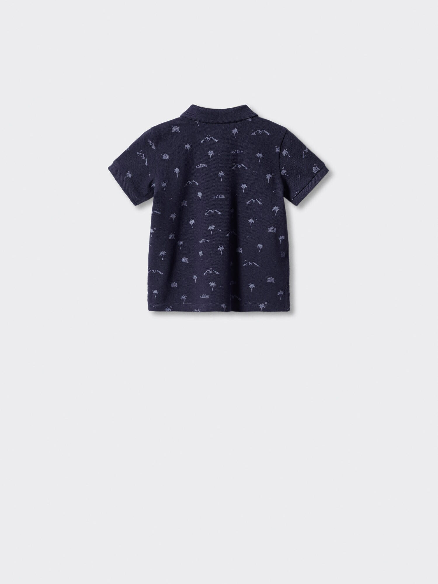 MANGO KIDS Tricou 'JAVIP' bleumarin / albastru porumbel - Pled.ro