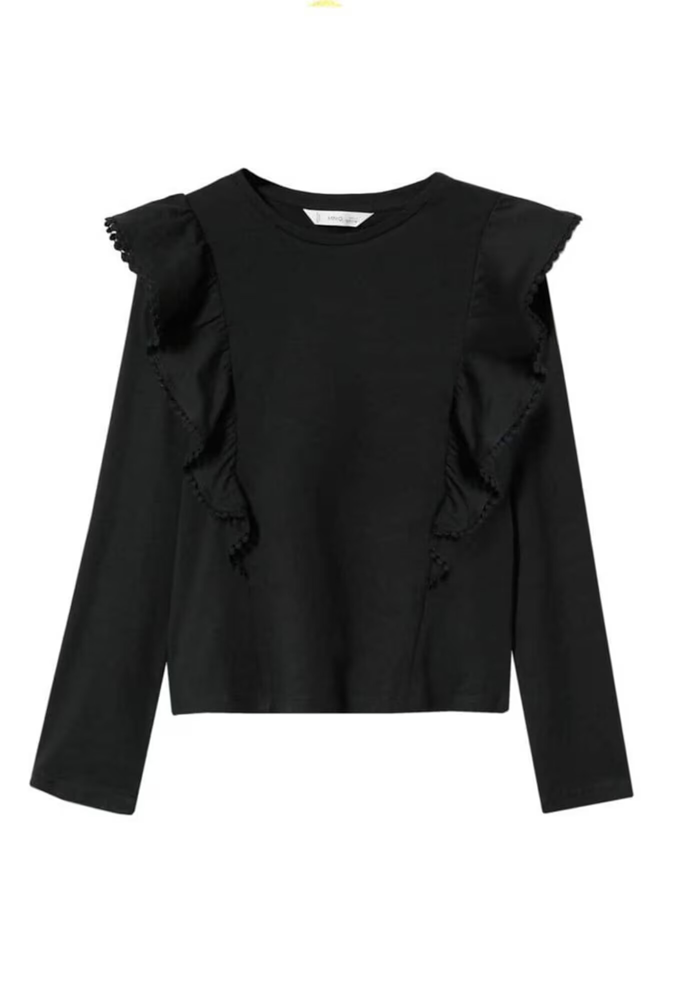 MANGO KIDS Tricou negru - Pled.ro