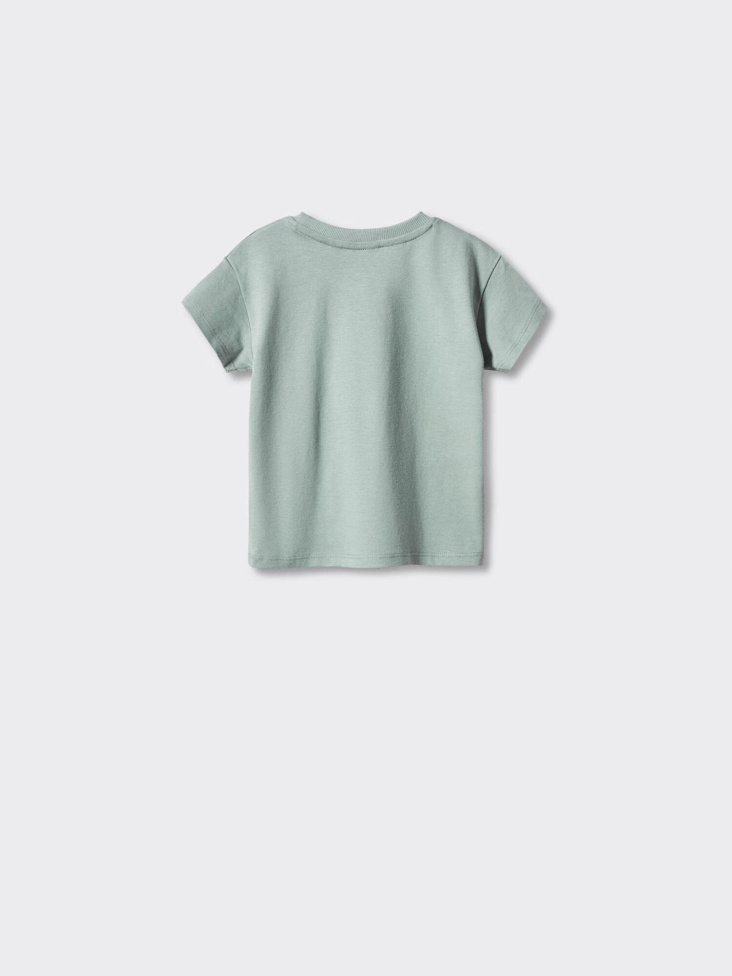 MANGO KIDS Tricou 'SAURUS' verde / verde mentă / alb - Pled.ro