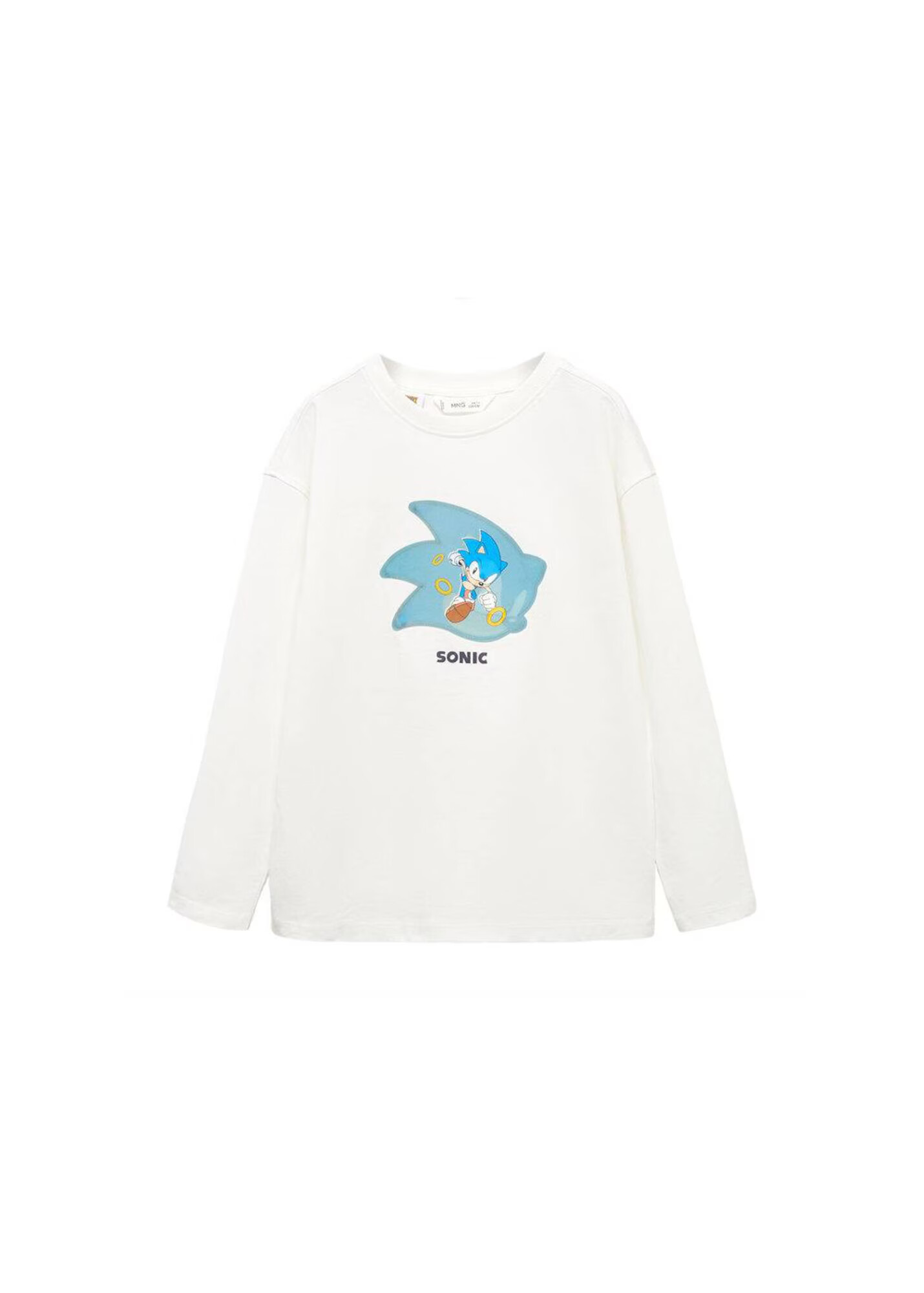 MANGO KIDS Tricou 'Soniclen' albastru deschis / galben / alb - Pled.ro