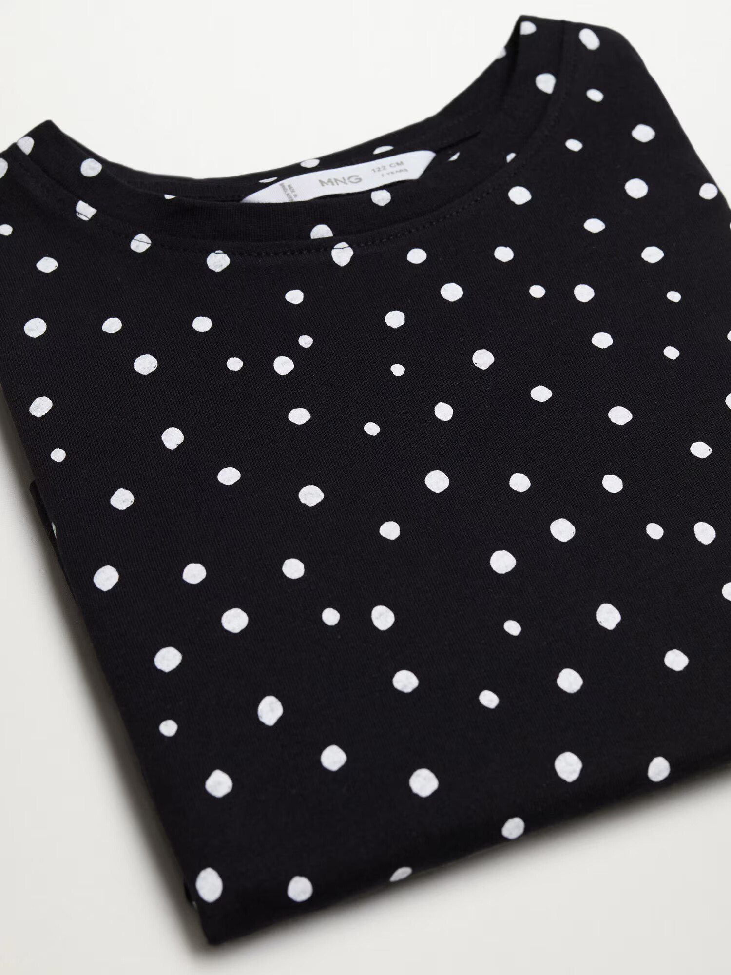 MANGO KIDS Tricou 'STAMPPK-I' galben / negru / alb - Pled.ro