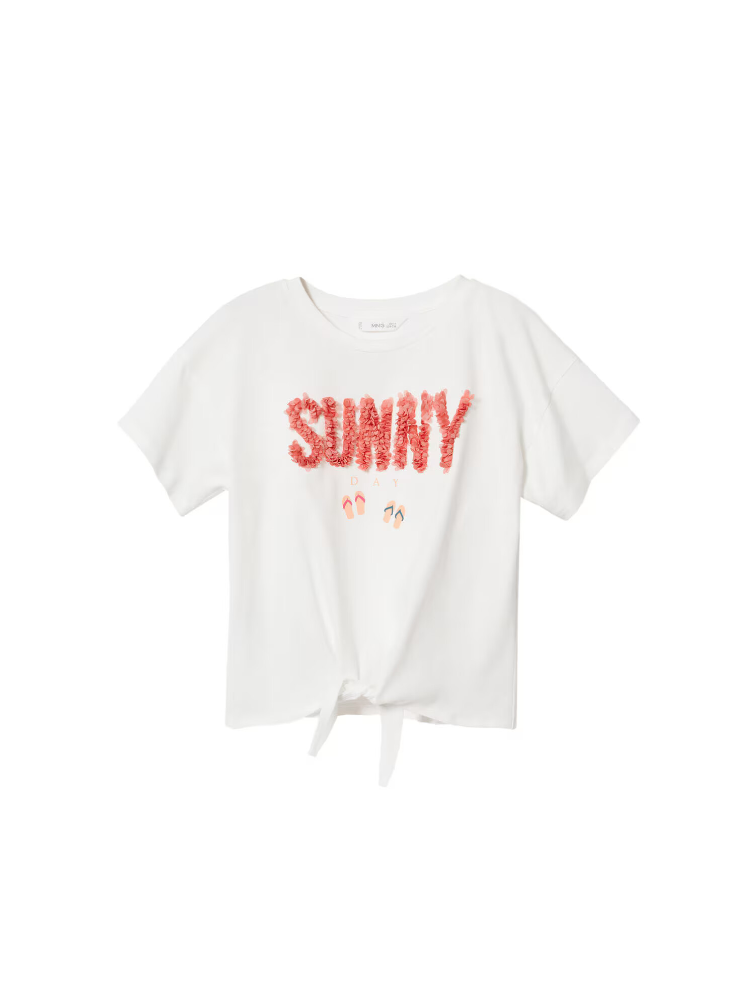 MANGO KIDS Tricou 'SUNNY' roșu / alb murdar - Pled.ro