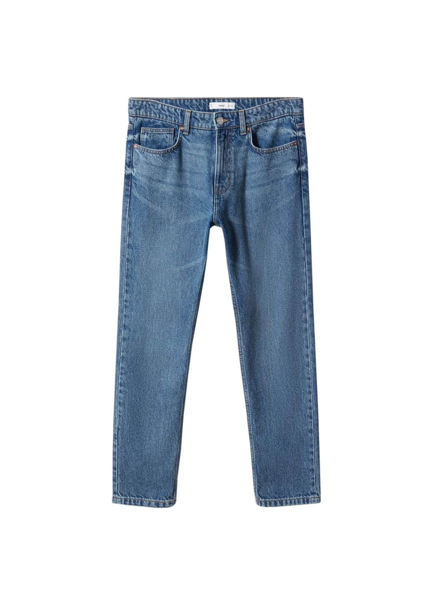 MANGO MAN Jeans 'bob' albastru închis - Pled.ro