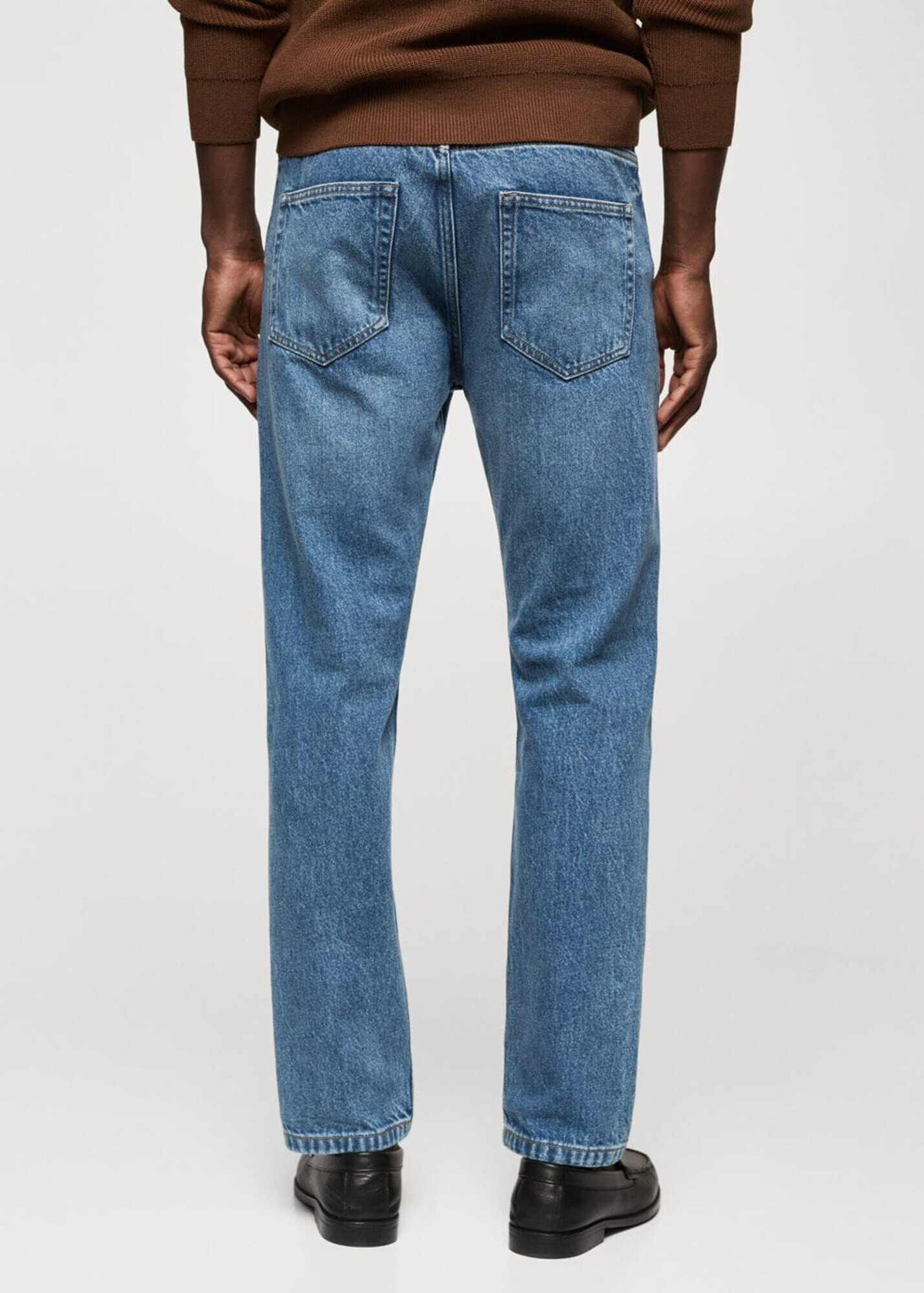 MANGO MAN Jeans 'bob' albastru închis - Pled.ro