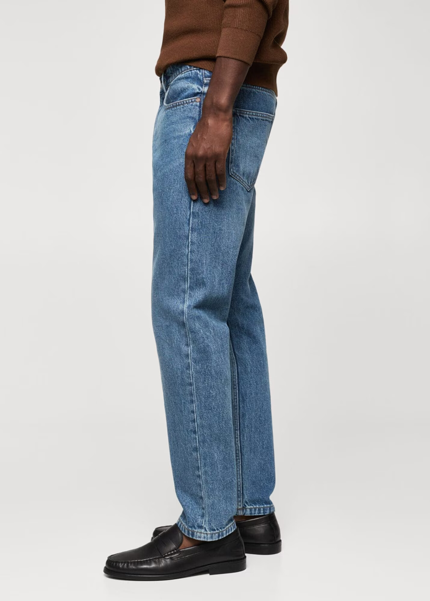 MANGO MAN Jeans 'bob' albastru închis - Pled.ro