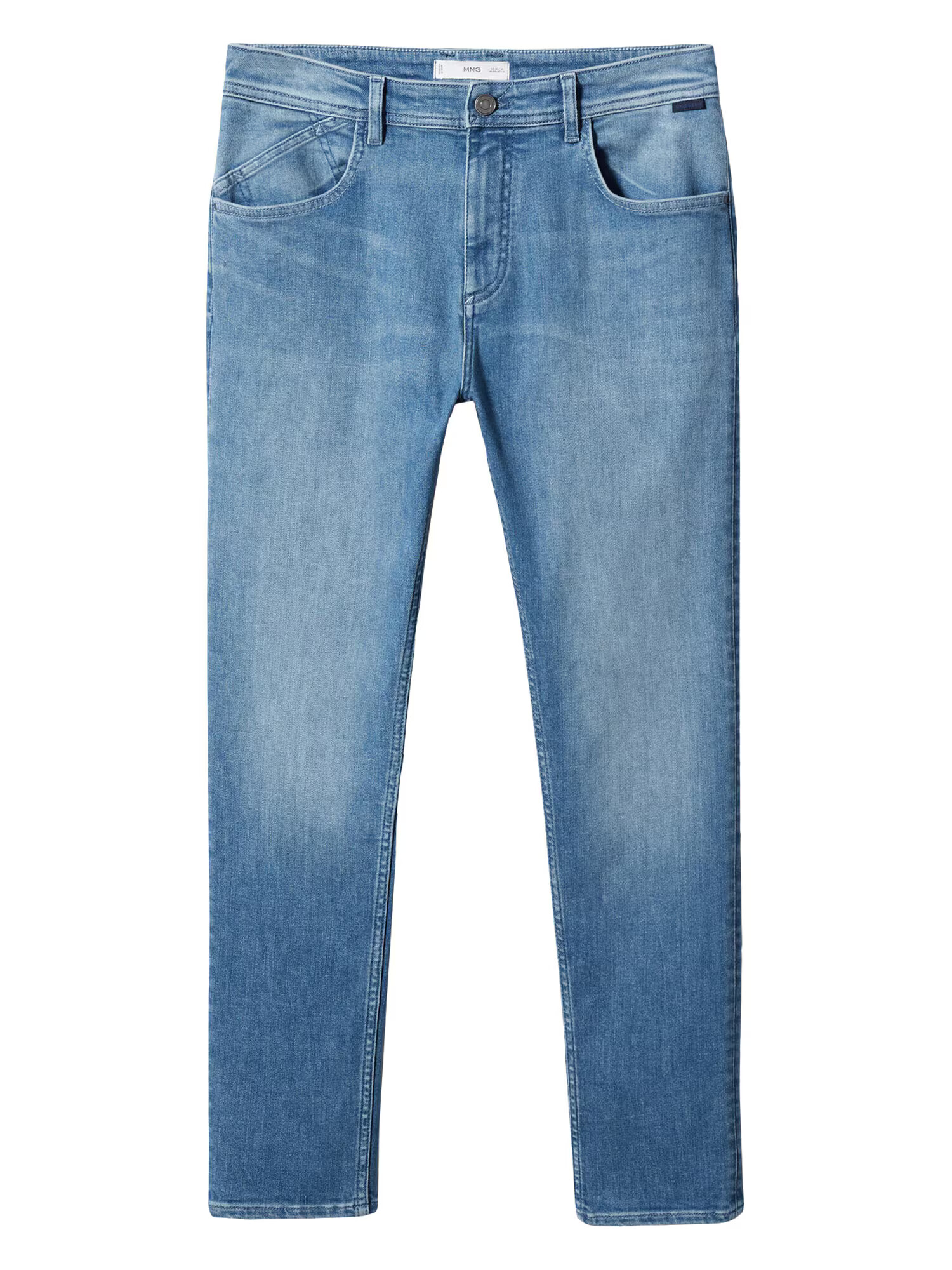 MANGO MAN Jeans 'Chris' albastru denim - Pled.ro