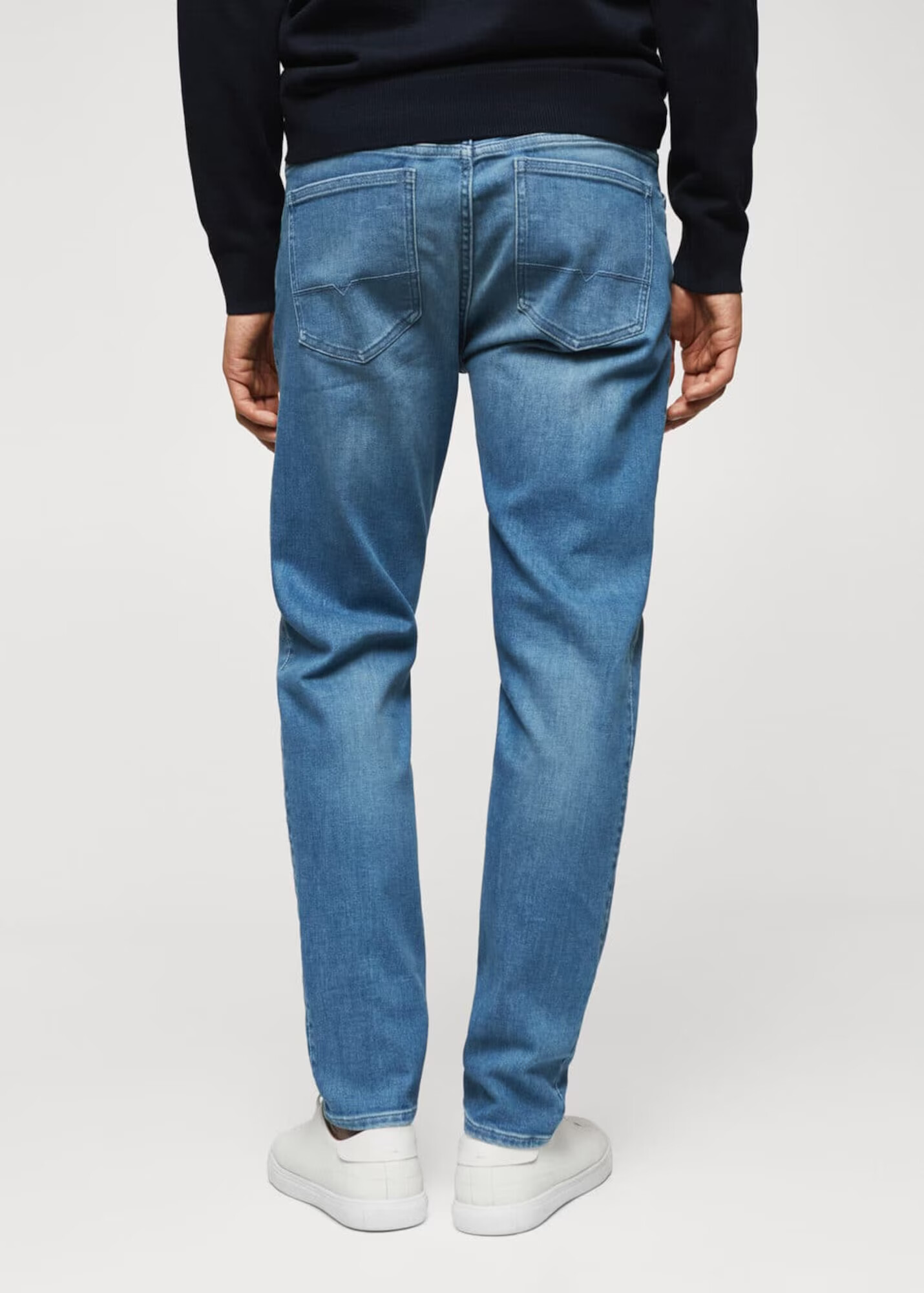 MANGO MAN Jeans 'Chris' albastru denim - Pled.ro