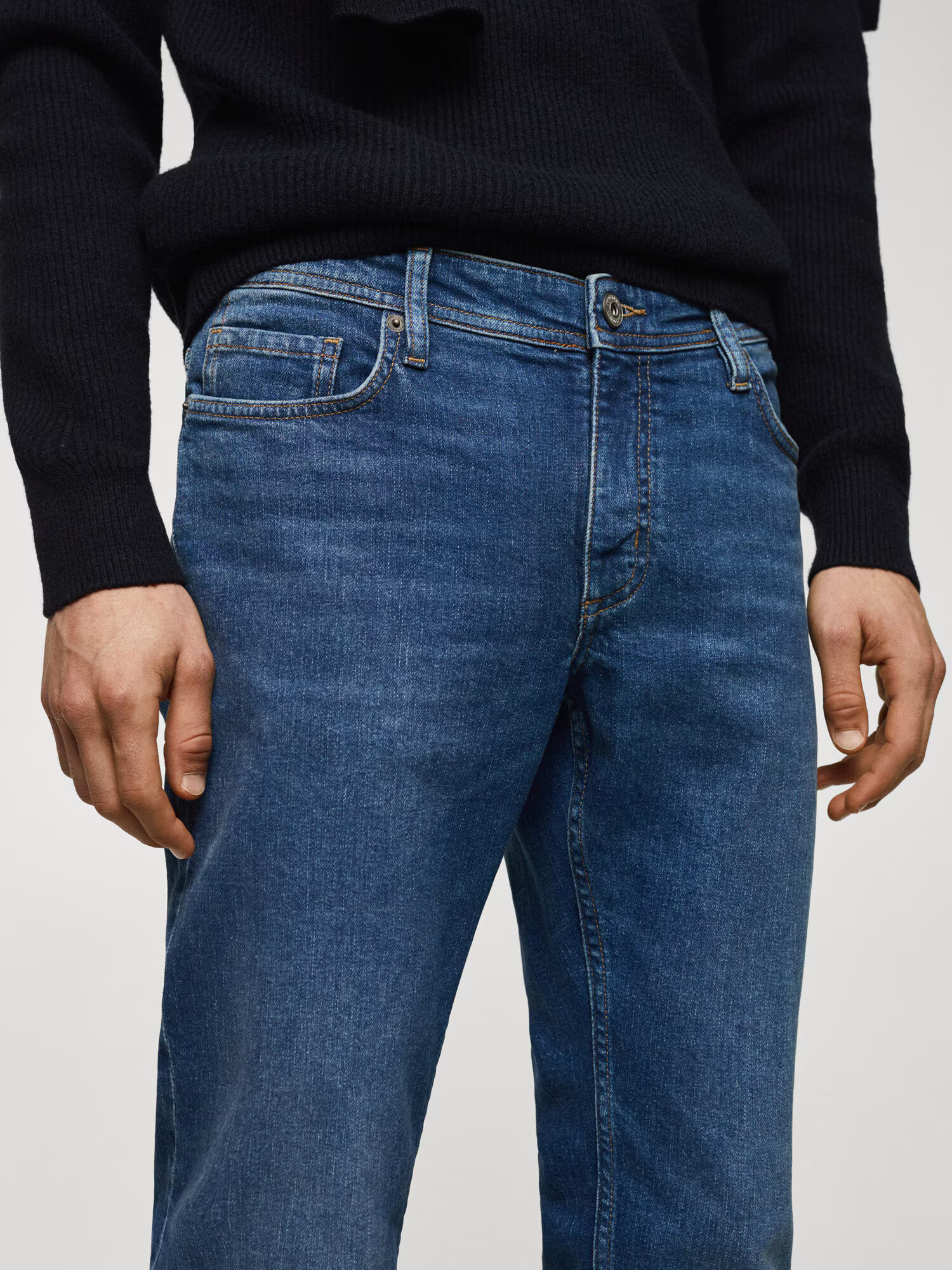 MANGO MAN Jeans 'JAN' albastru denim - Pled.ro