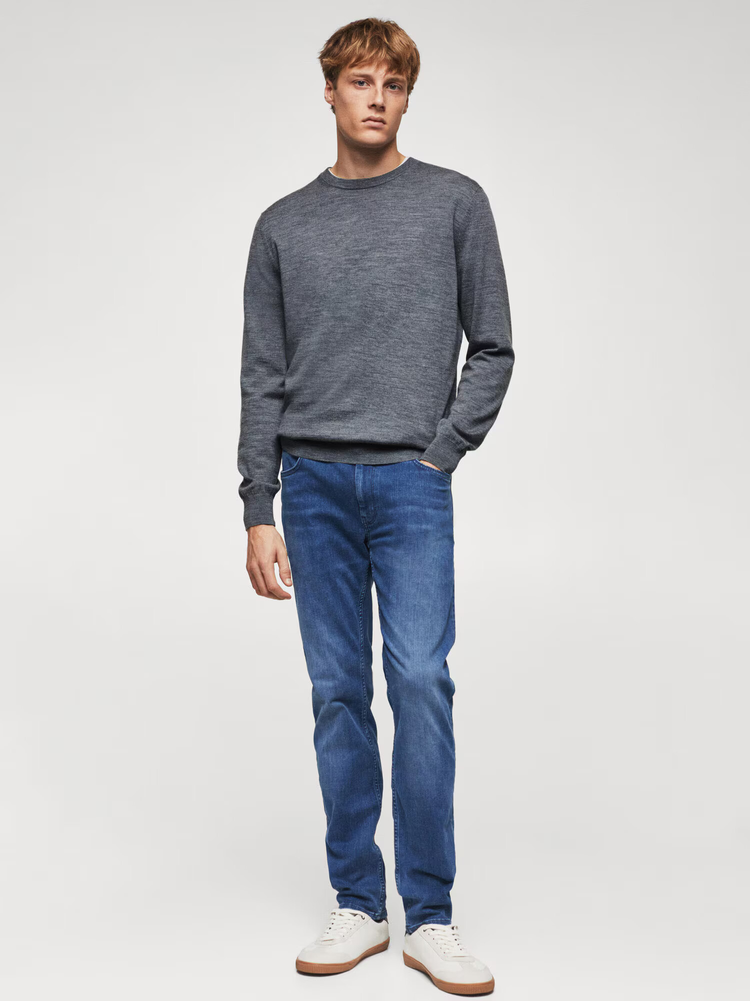 MANGO MAN Jeans 'Patrick' albastru denim - Pled.ro