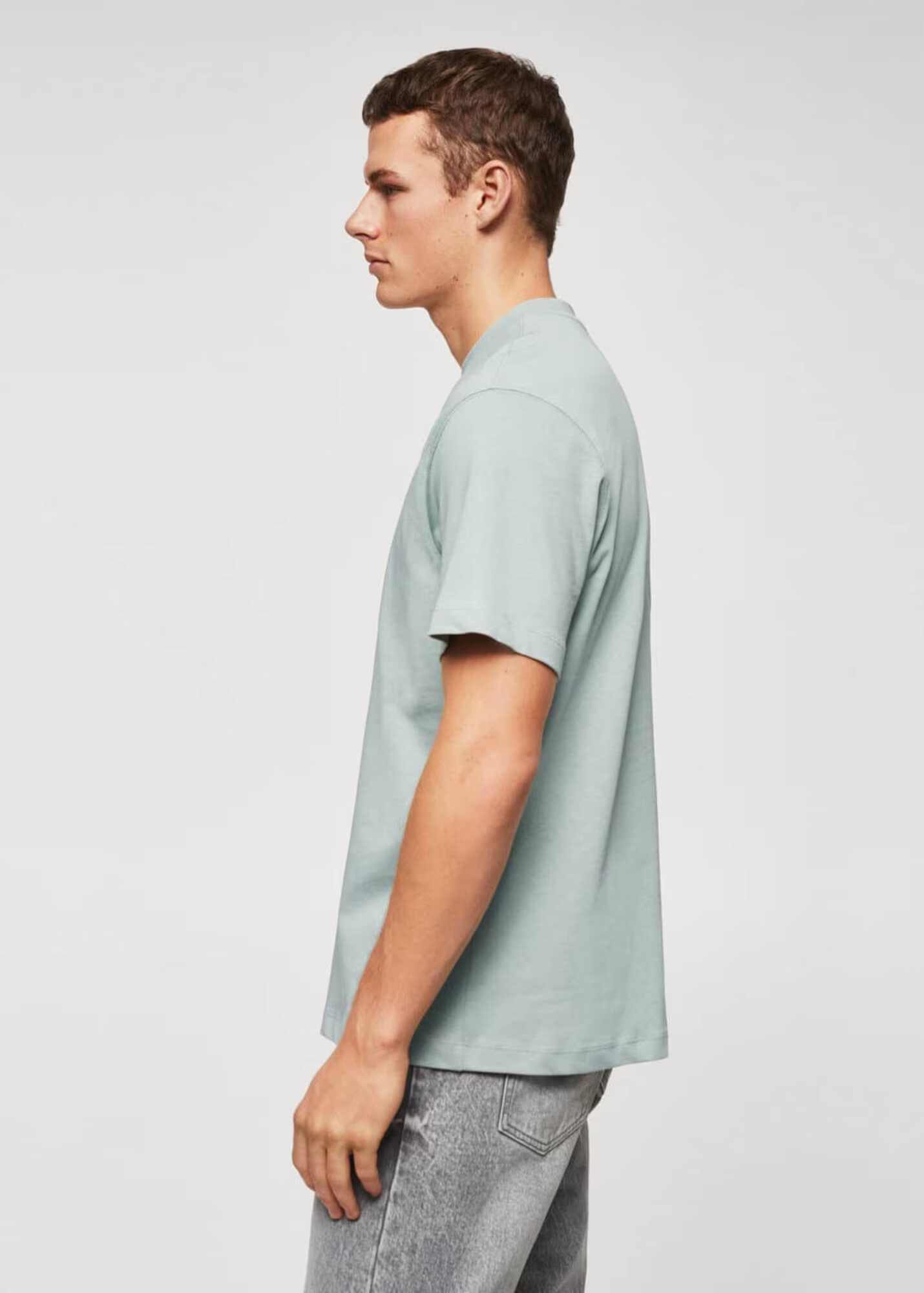 MANGO MAN Tricou 'anouk' verde - Pled.ro