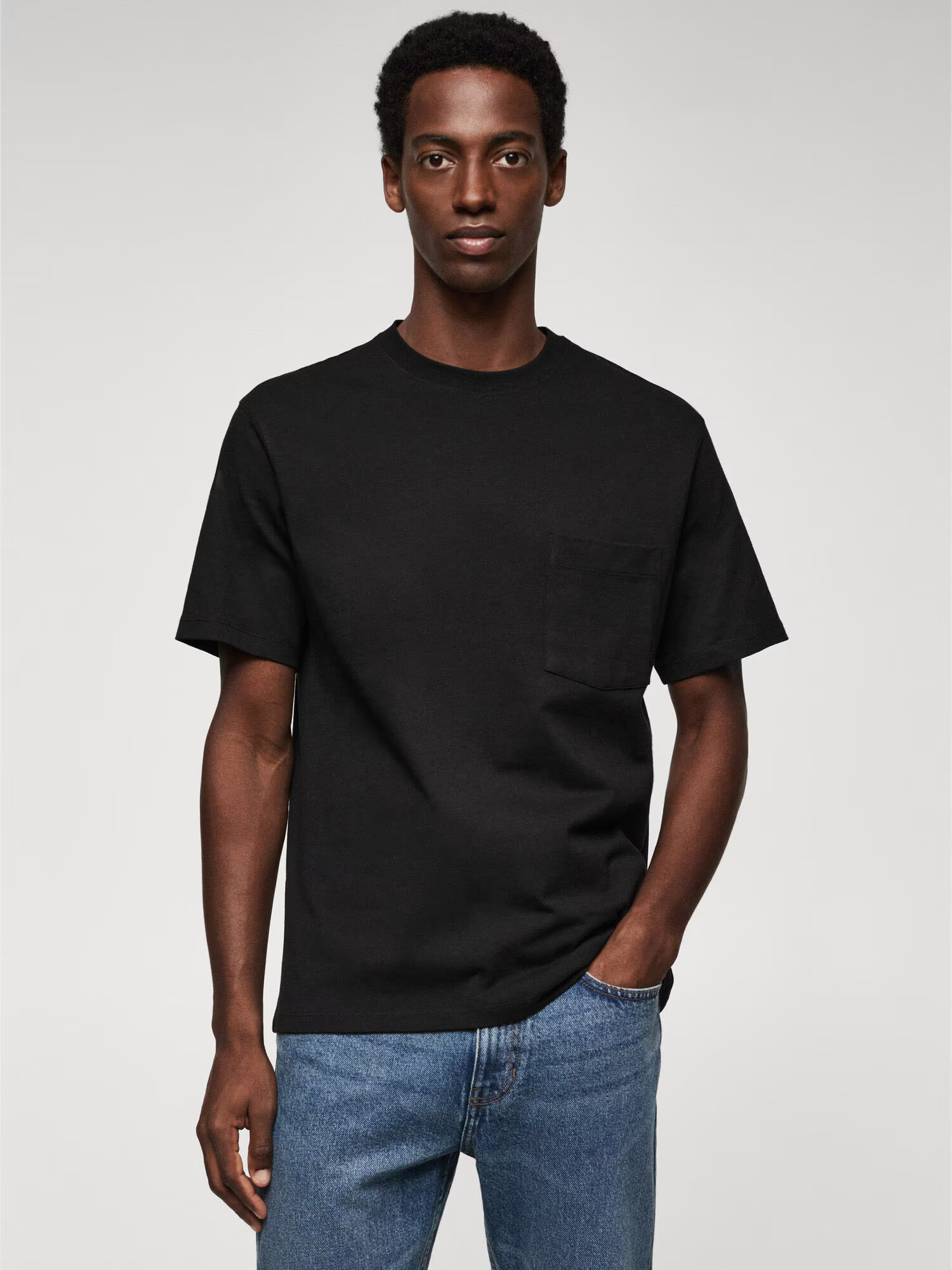 MANGO MAN Tricou 'MOLINA' negru - Pled.ro