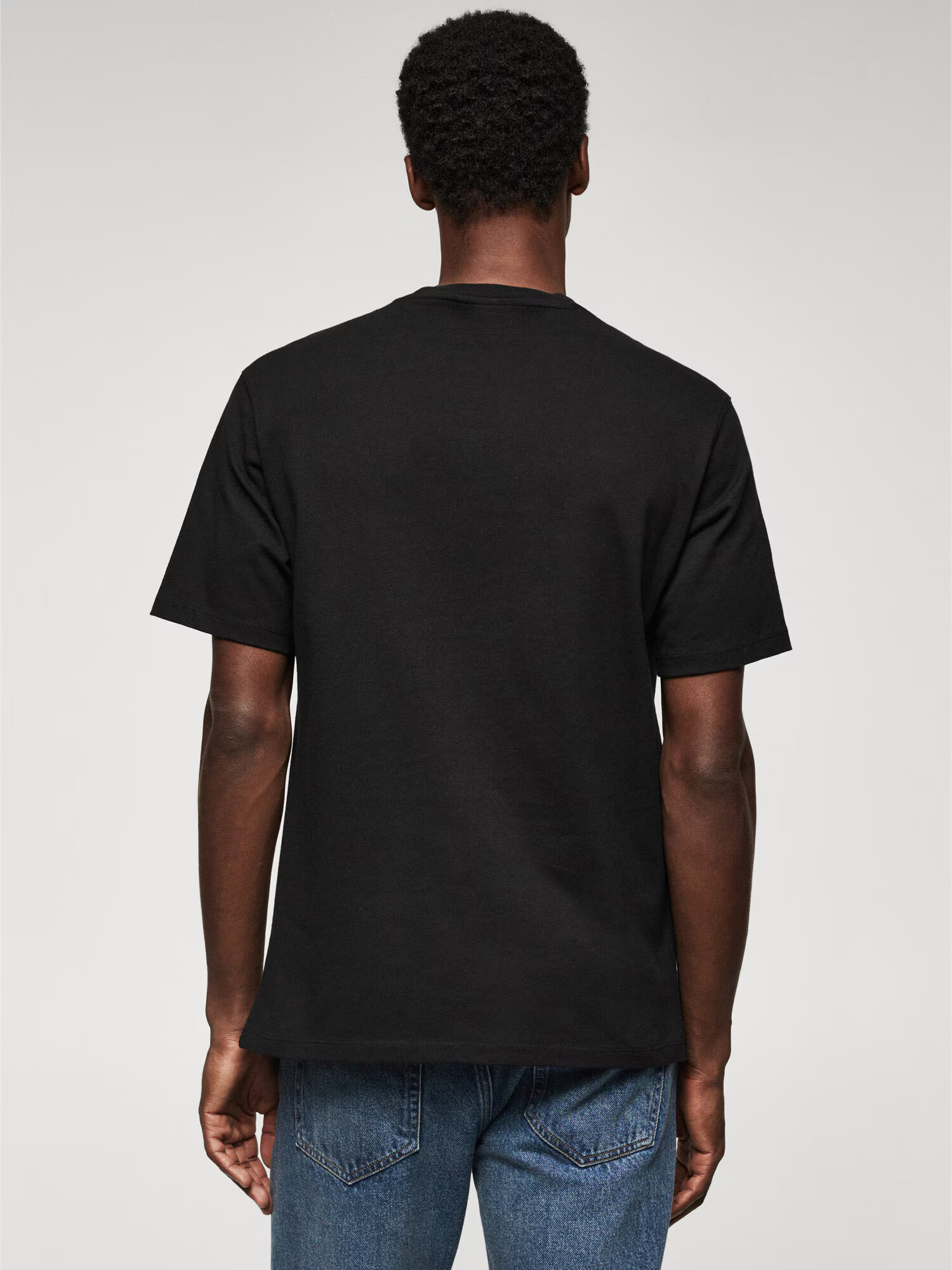 MANGO MAN Tricou 'MOLINA' negru - Pled.ro