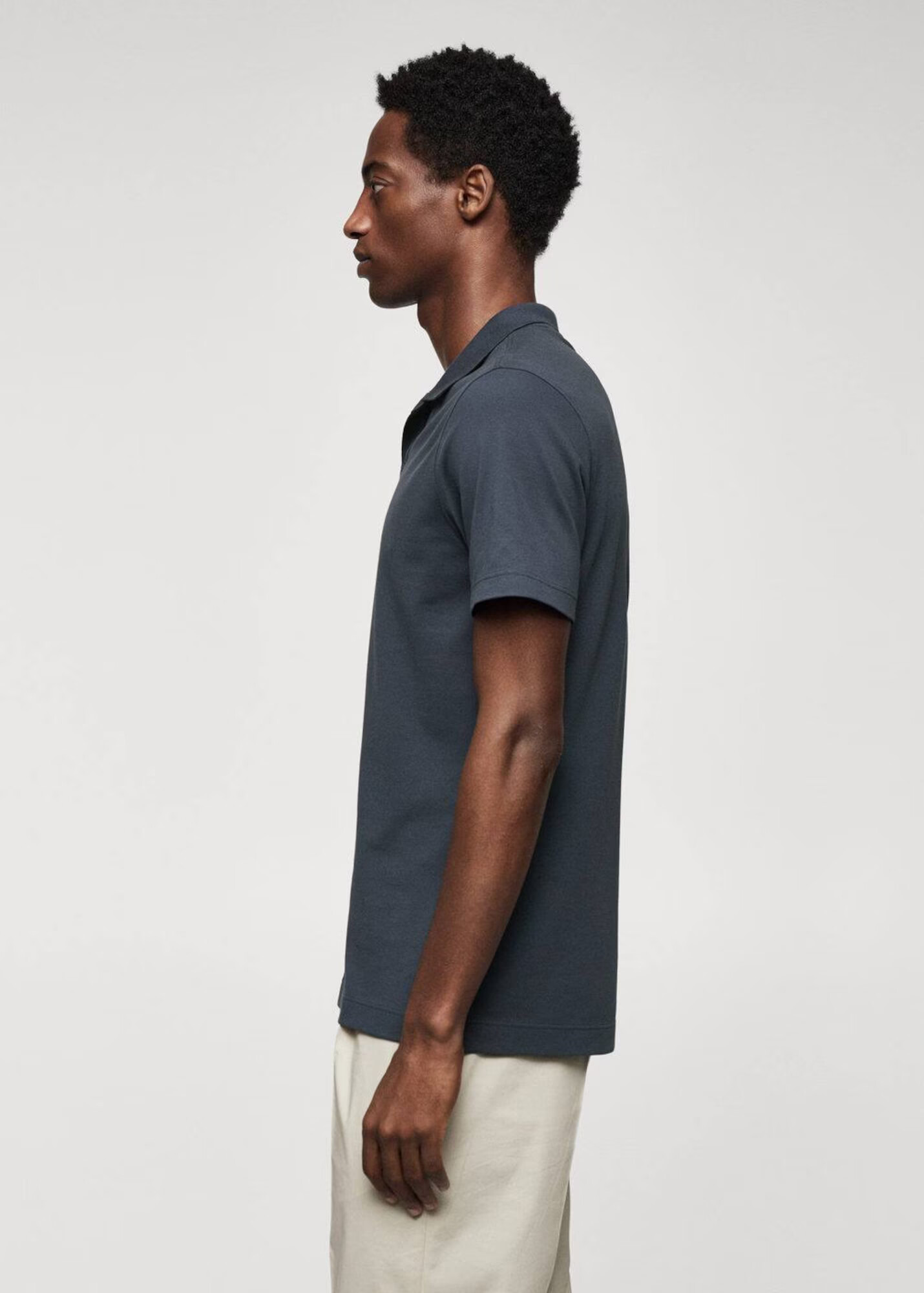 MANGO MAN Tricou 'Taga' bleumarin - Pled.ro