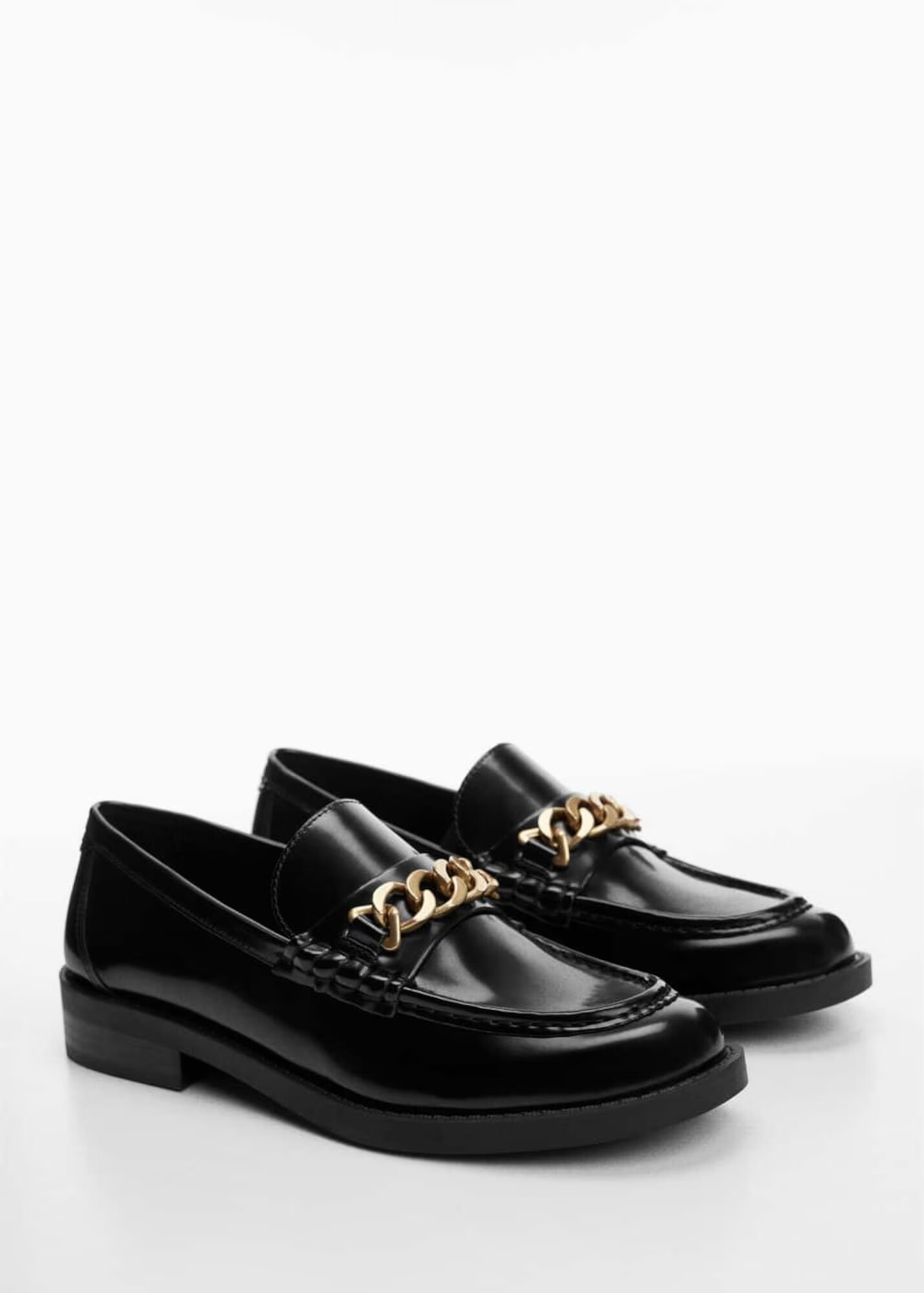 MANGO Mocasini 'Cole' negru - Pled.ro