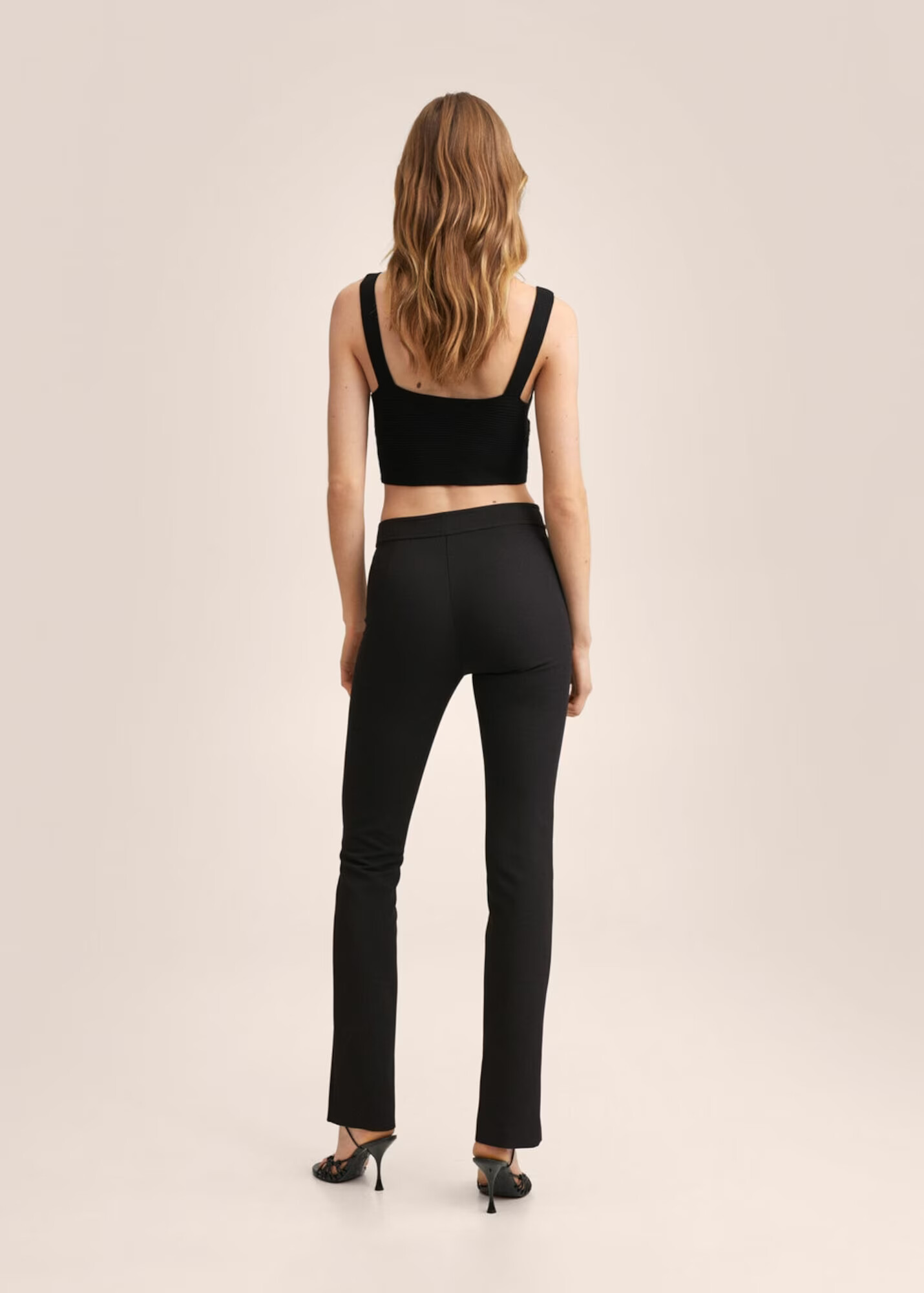 MANGO Pantaloni 'Amy' negru - Pled.ro