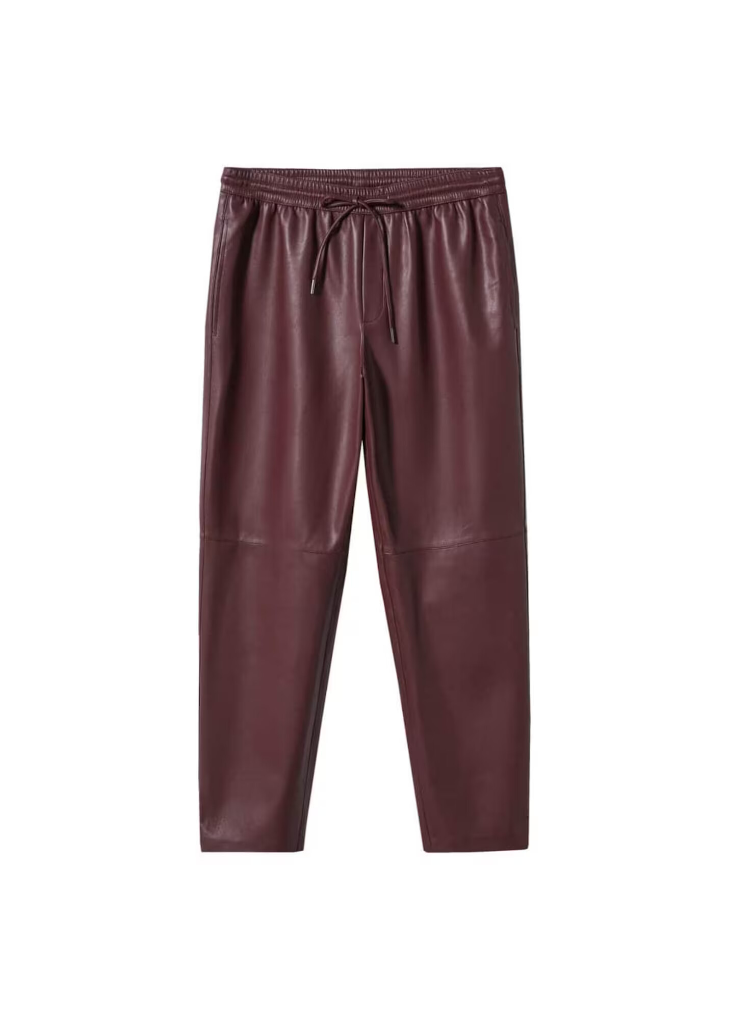 MANGO Pantaloni 'Apple' roșu bordeaux - Pled.ro