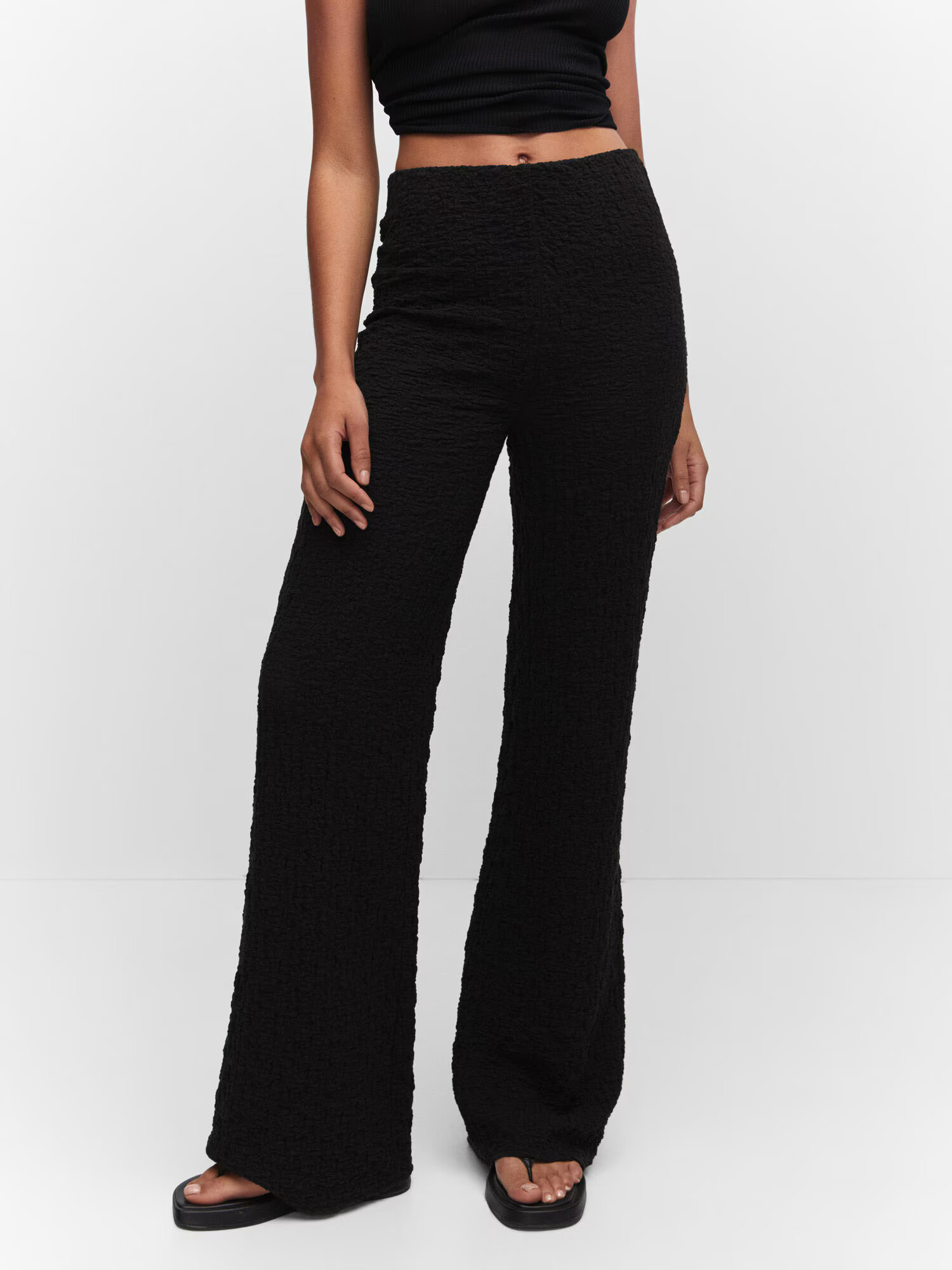 MANGO Pantaloni 'CALOBRA' negru - Pled.ro