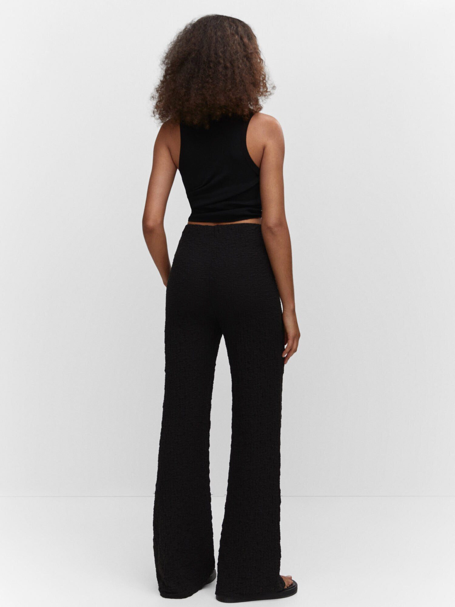 MANGO Pantaloni 'CALOBRA' negru - Pled.ro