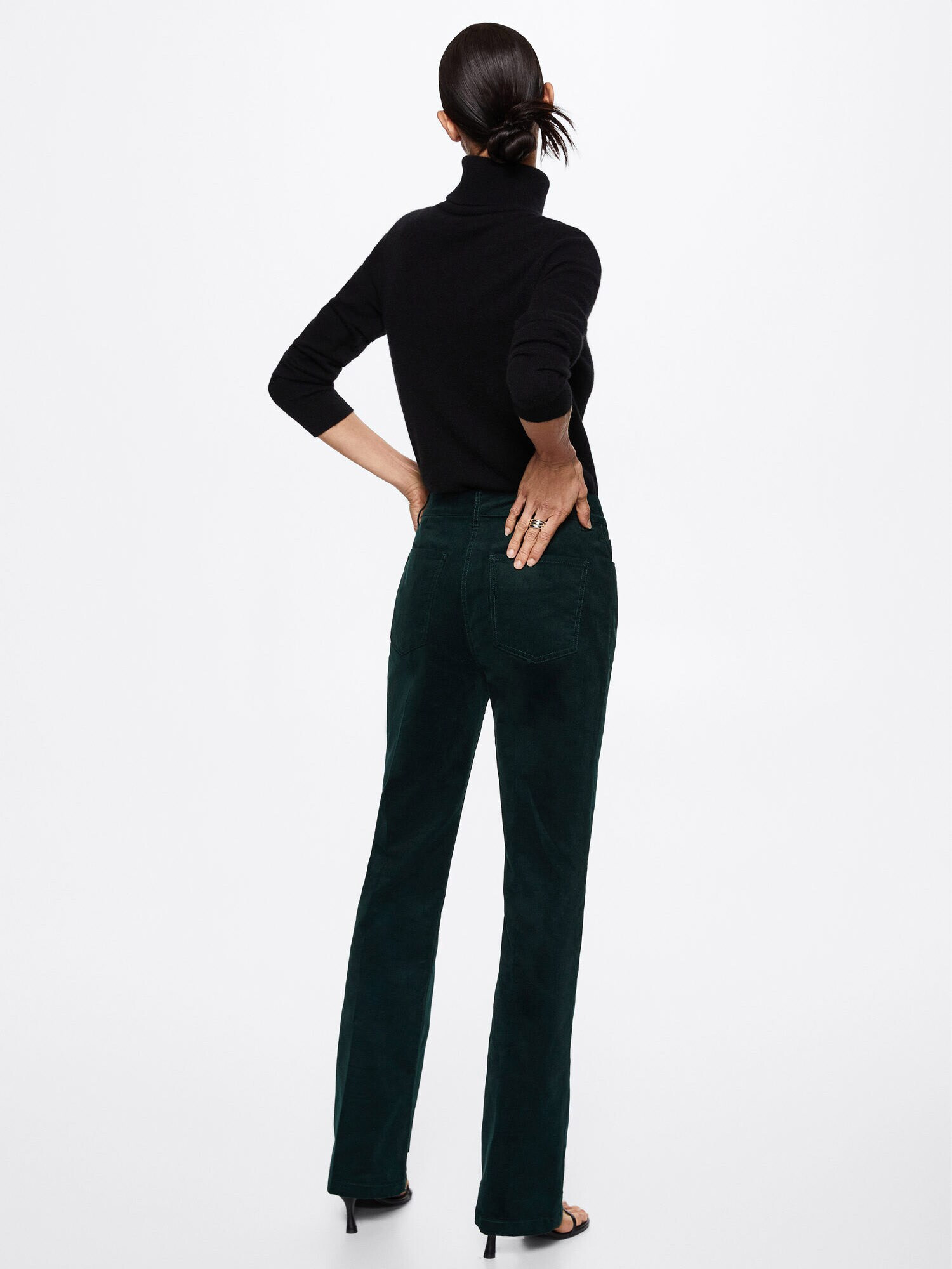 MANGO Pantaloni 'CATALINA' verde pin - Pled.ro