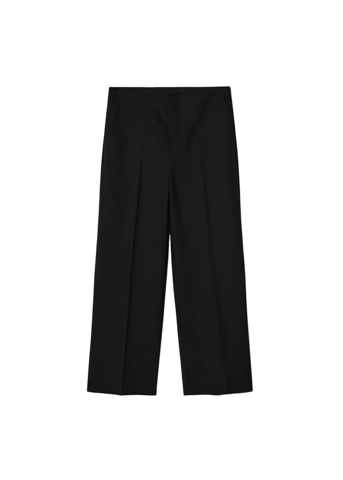 MANGO Pantaloni cu dungă 'Rita' negru - Pled.ro