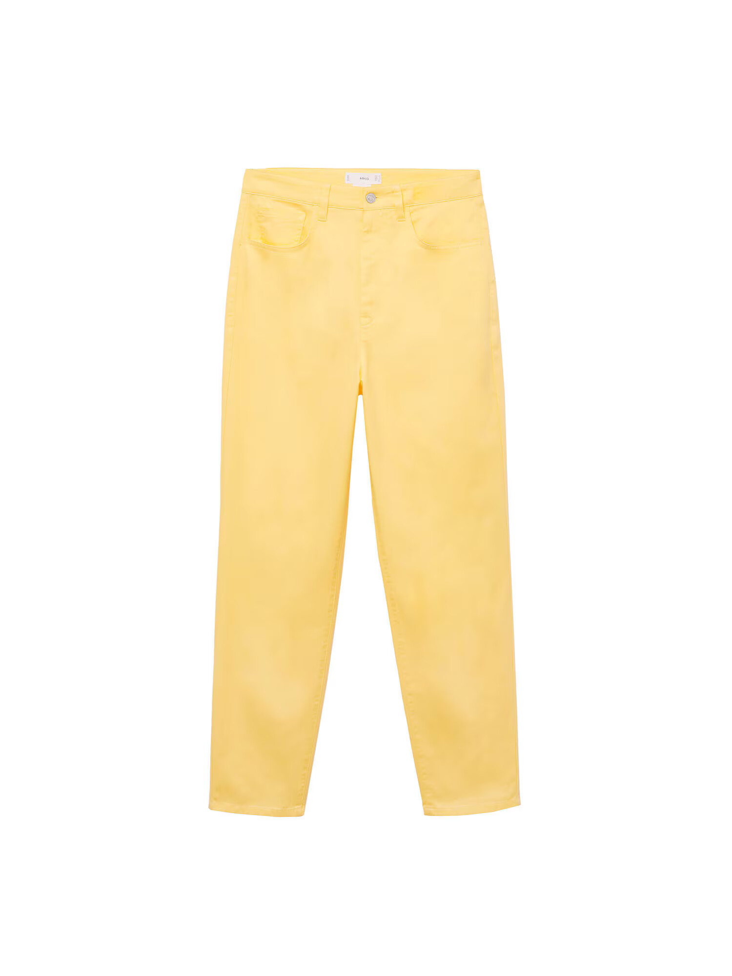 MANGO Pantaloni 'FIVES' galben - Pled.ro