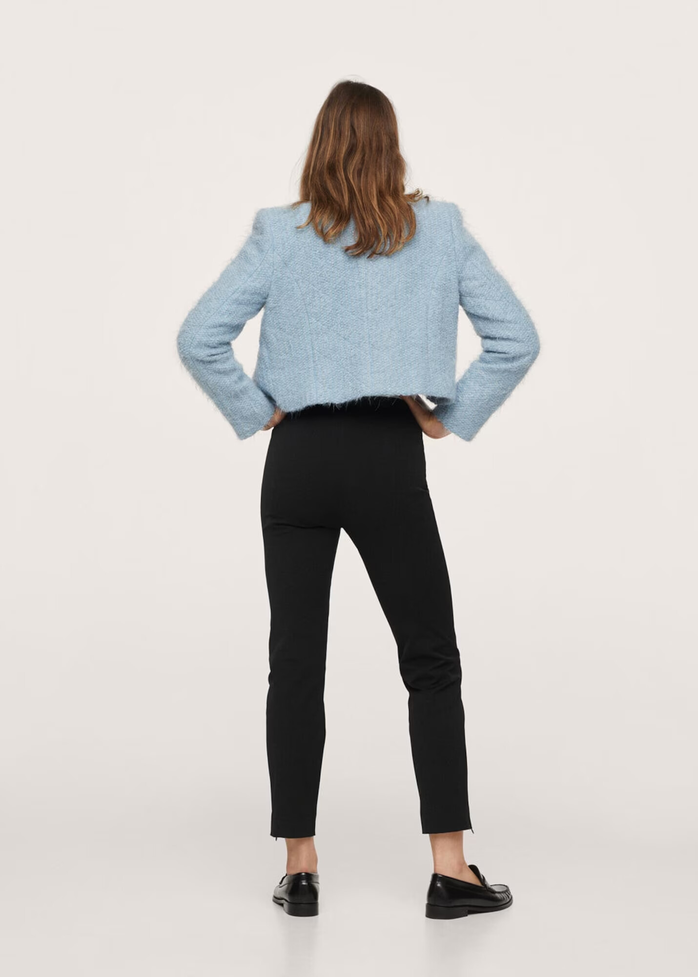 MANGO Pantaloni 'Paola' negru - Pled.ro