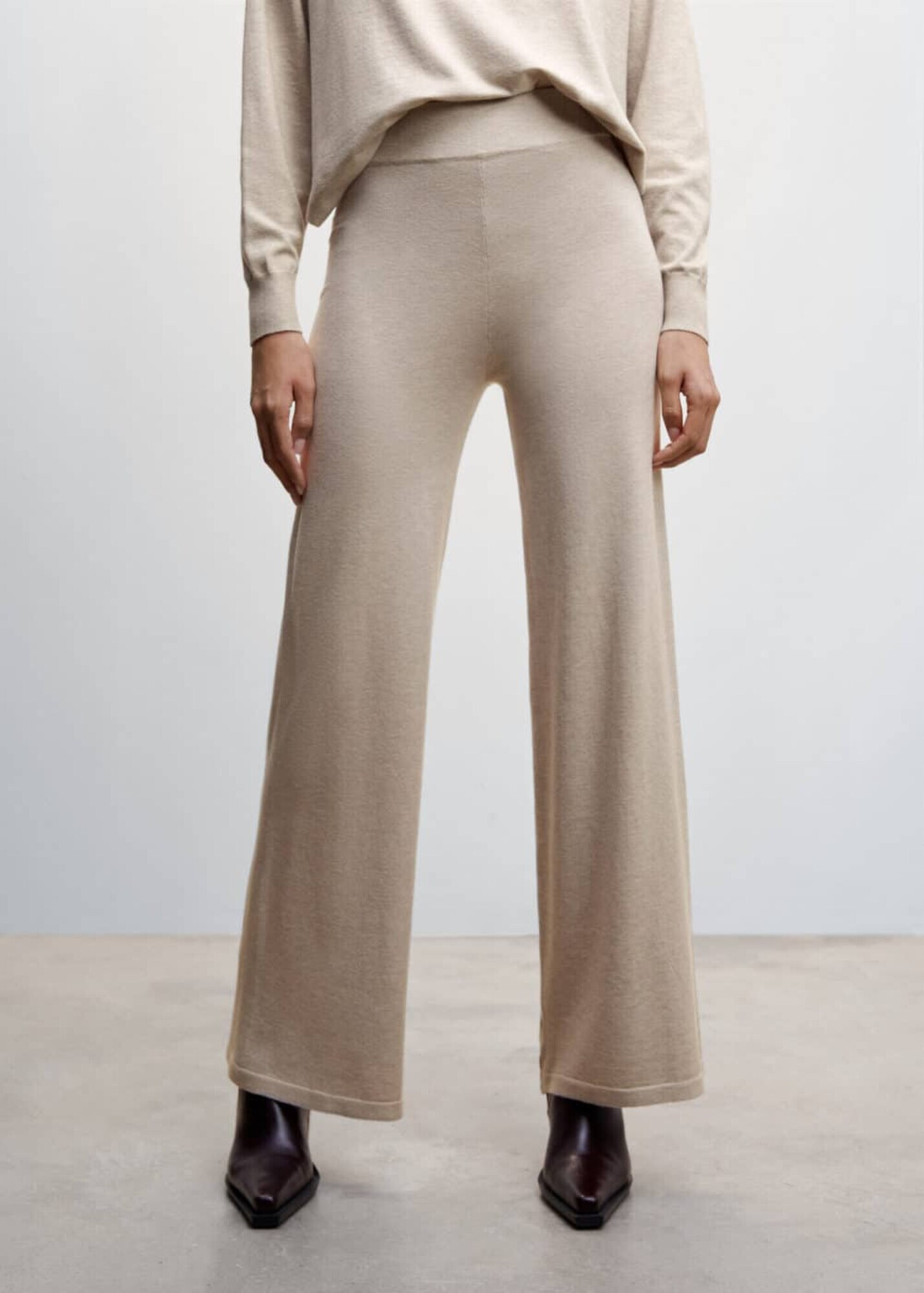 MANGO Pantaloni 'Vieira' bej - Pled.ro