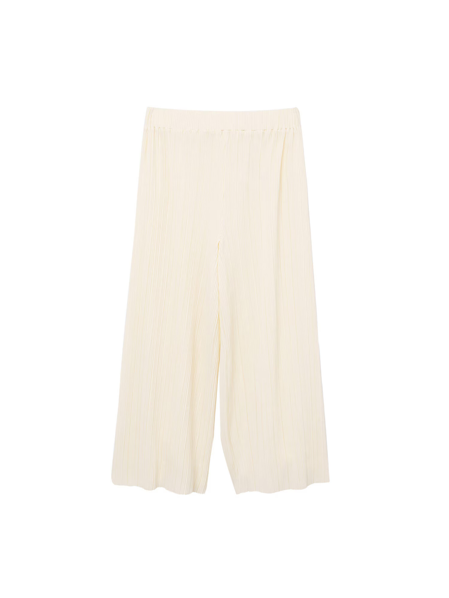 MANGO Pantaloni 'WILD' crem - Pled.ro