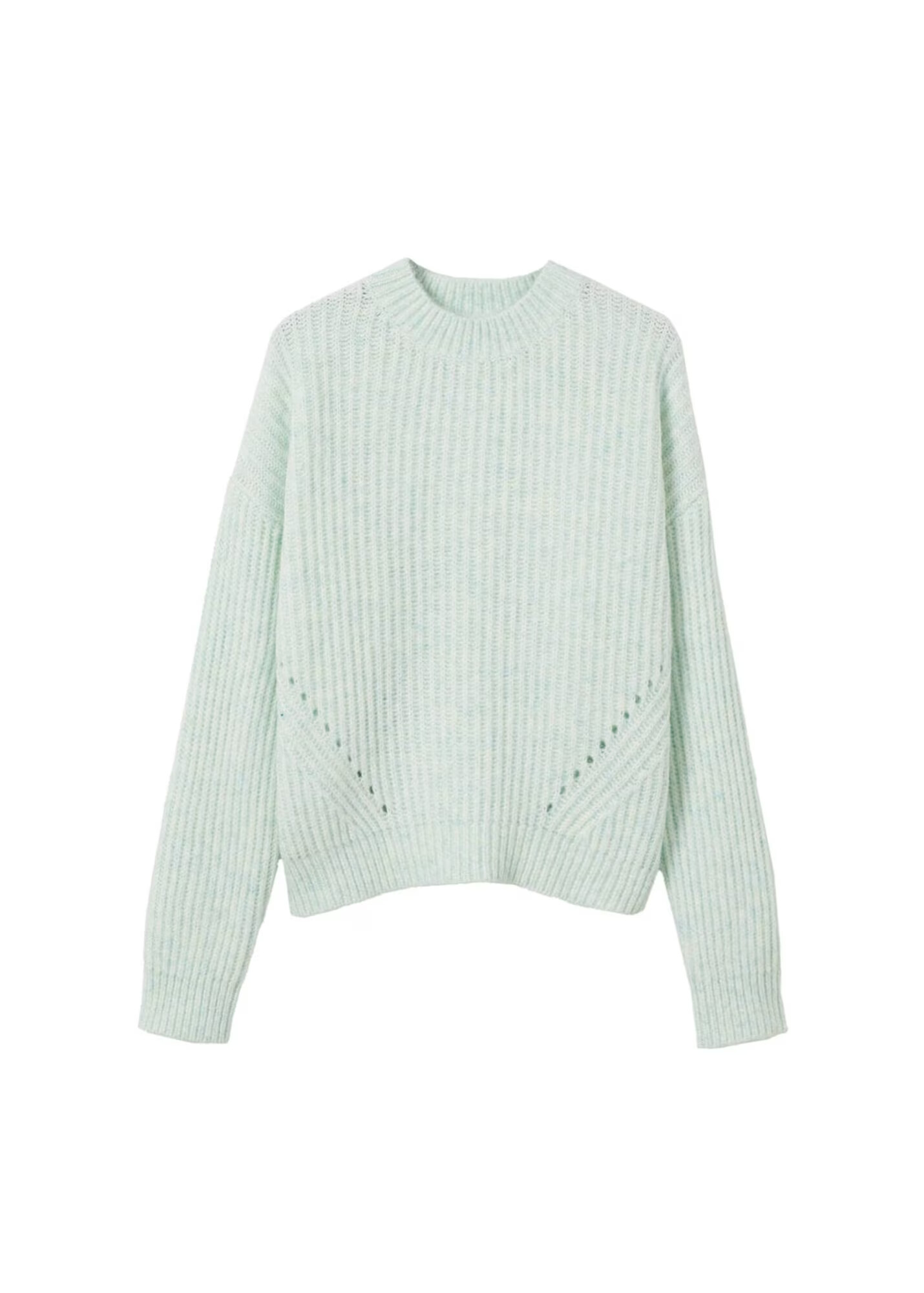 MANGO Pulover 'Antonia' verde pastel - Pled.ro