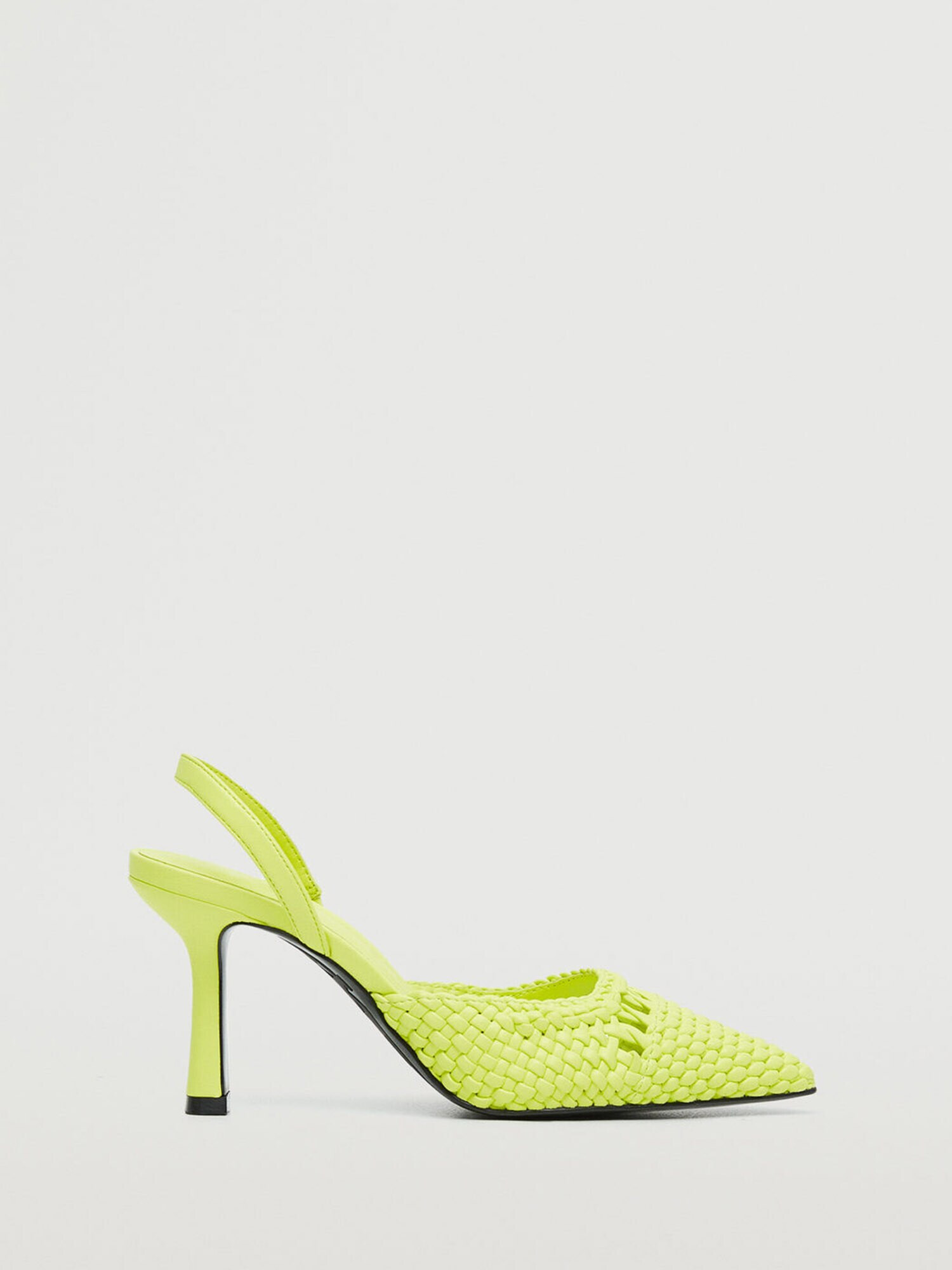 MANGO Pumps 'Paris' galben citron - Pled.ro