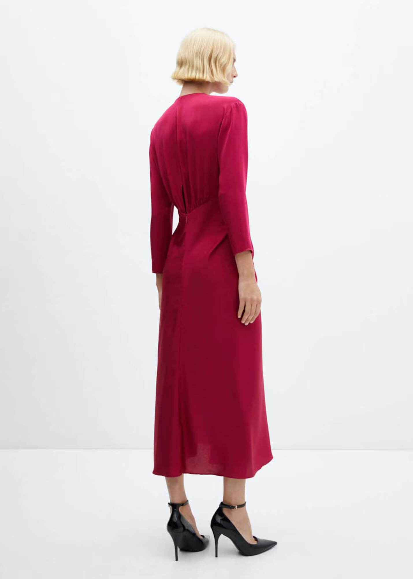 MANGO Rochie de seară 'Fresno' fucsia - Pled.ro