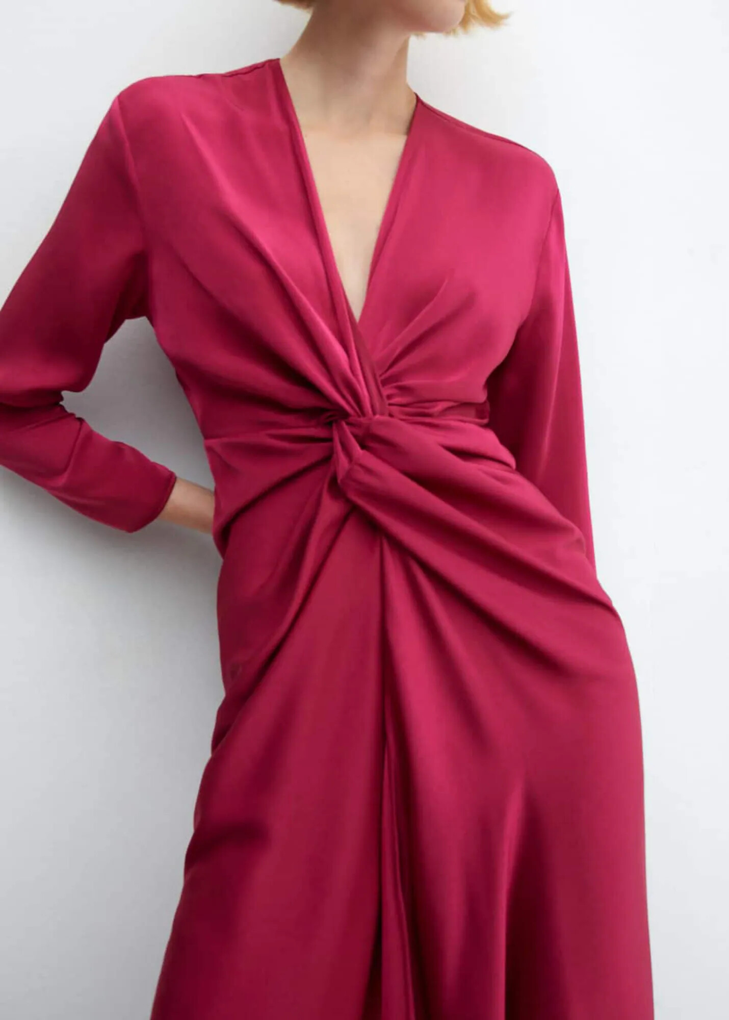 MANGO Rochie de seară 'Fresno' fucsia - Pled.ro