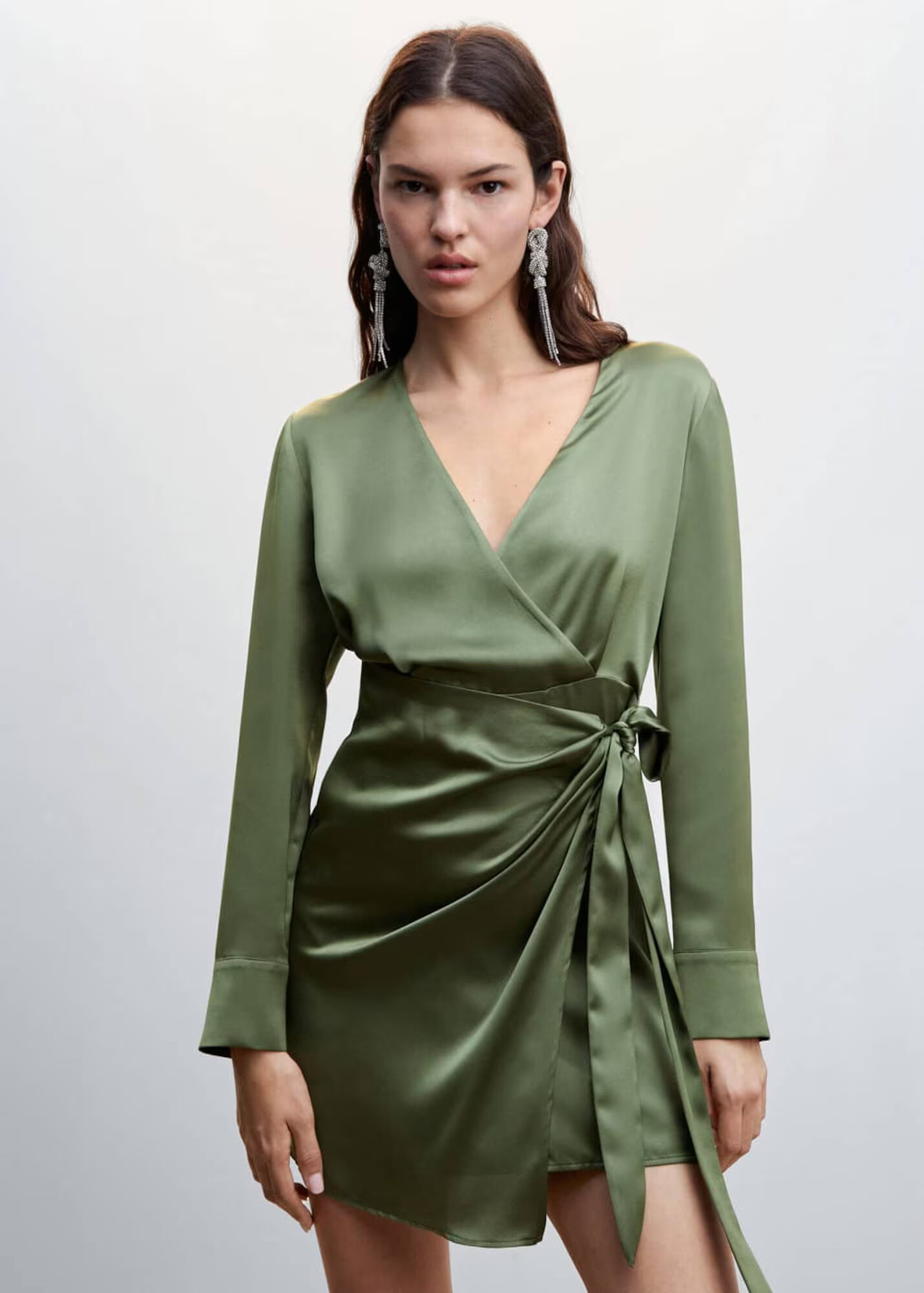 MANGO Rochie 'sabrina2' verde - Pled.ro