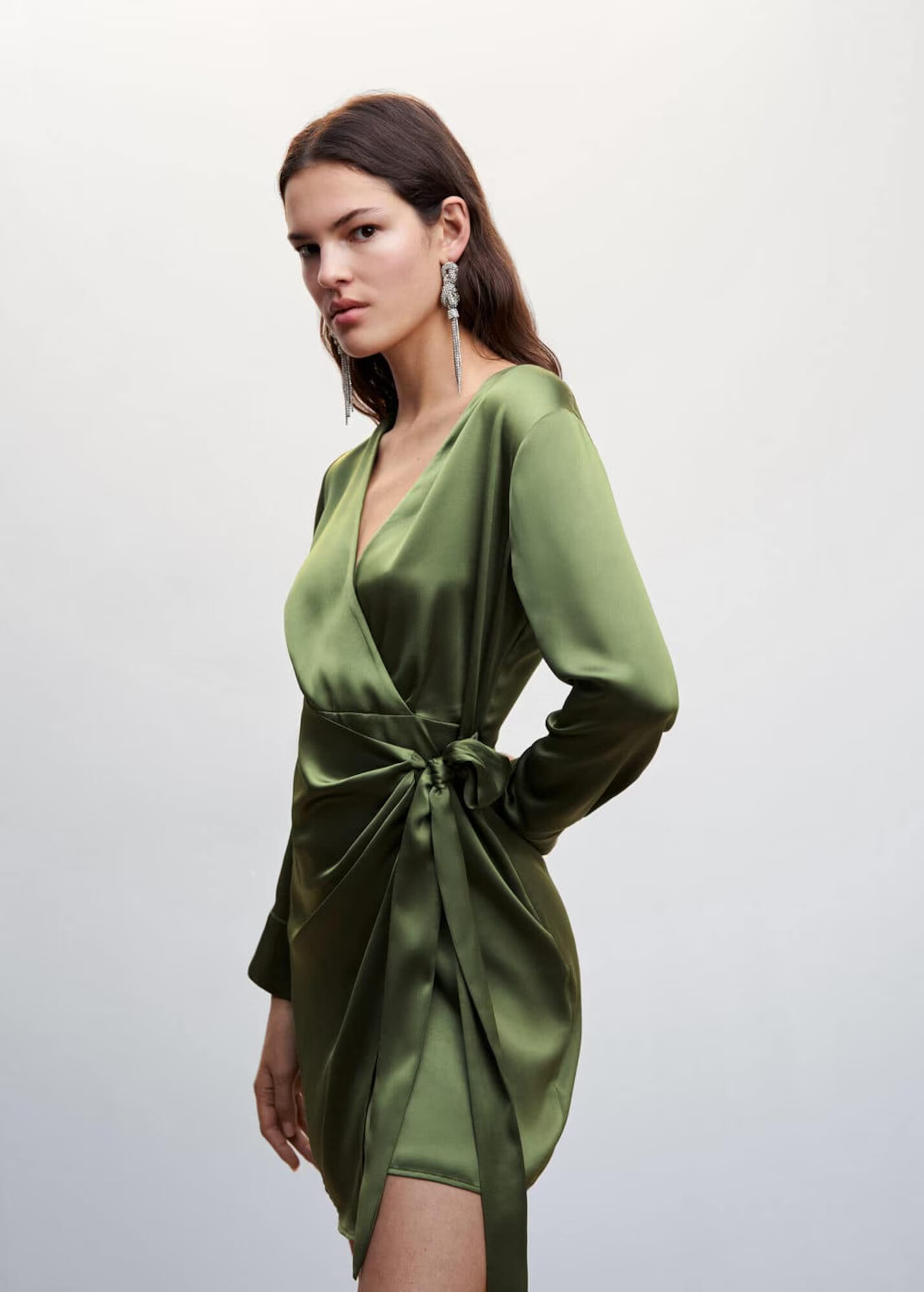 MANGO Rochie 'sabrina2' verde - Pled.ro