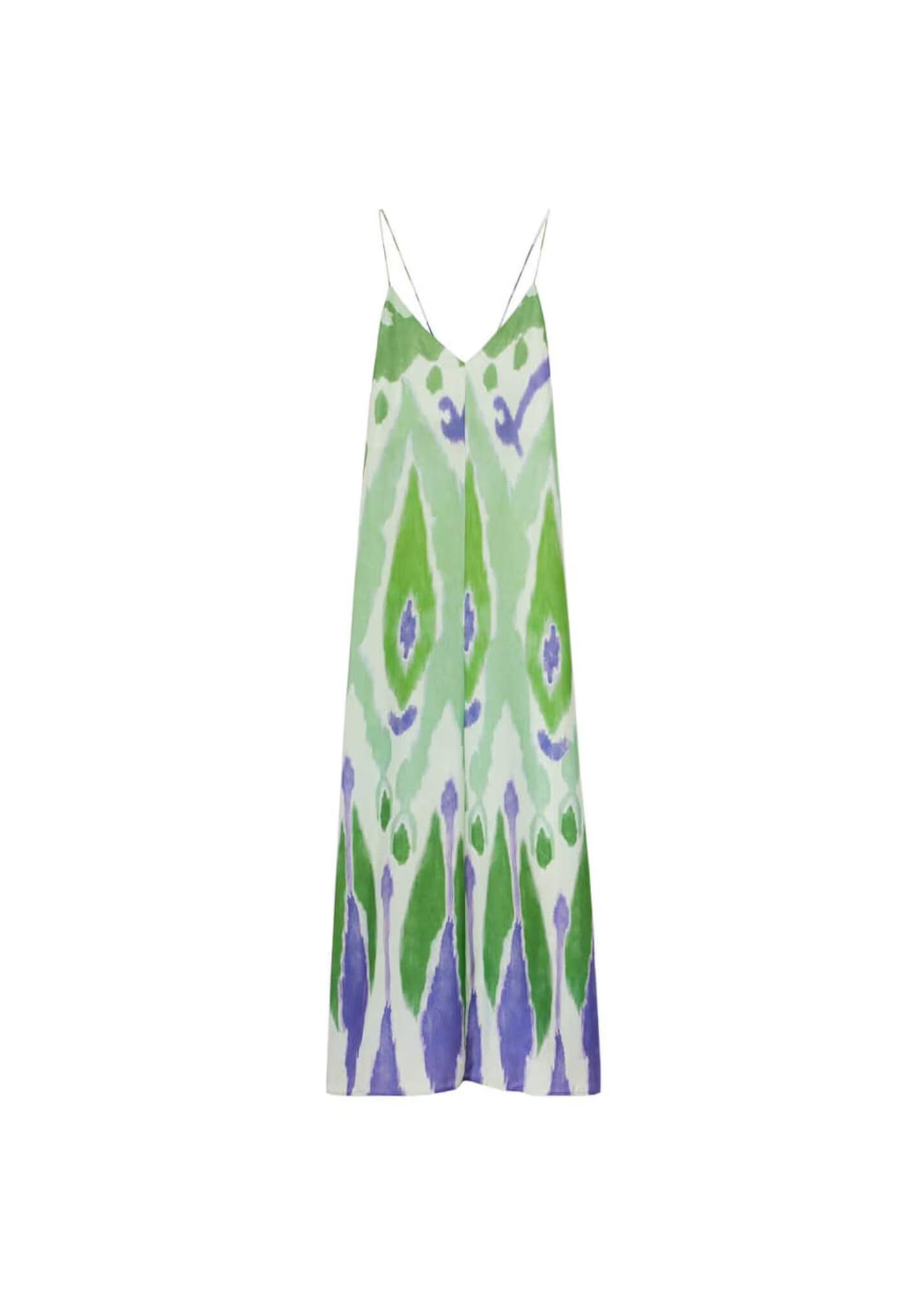 MANGO Rochie de vară 'Carry3' indigo / verde / alb - Pled.ro