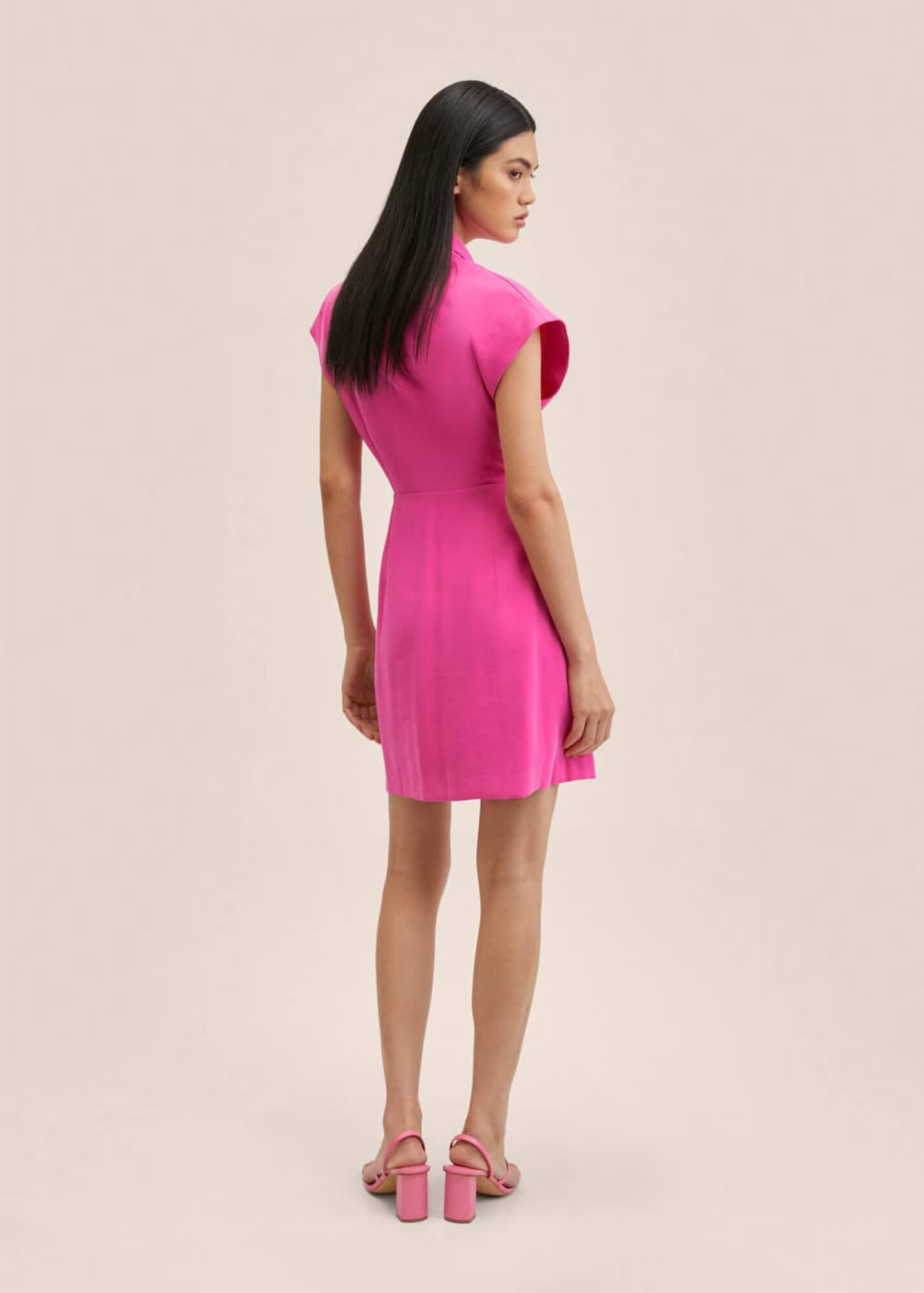 MANGO Rochie 'Palma' fucsia - Pled.ro