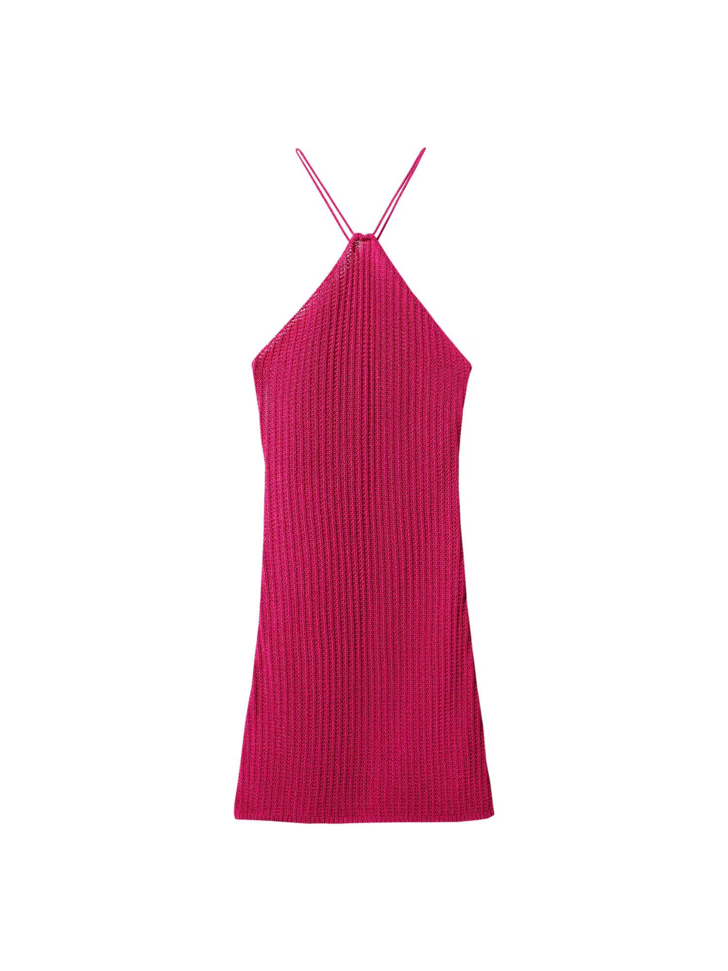 MANGO Rochie tricotat fucsia - Pled.ro