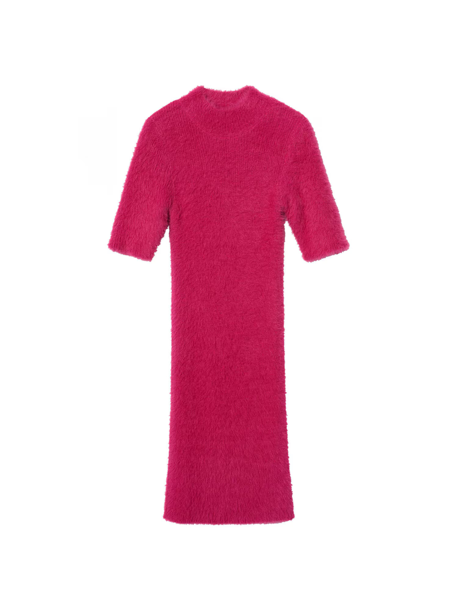 MANGO Rochie tricotat 'Sauce' fucsia - Pled.ro