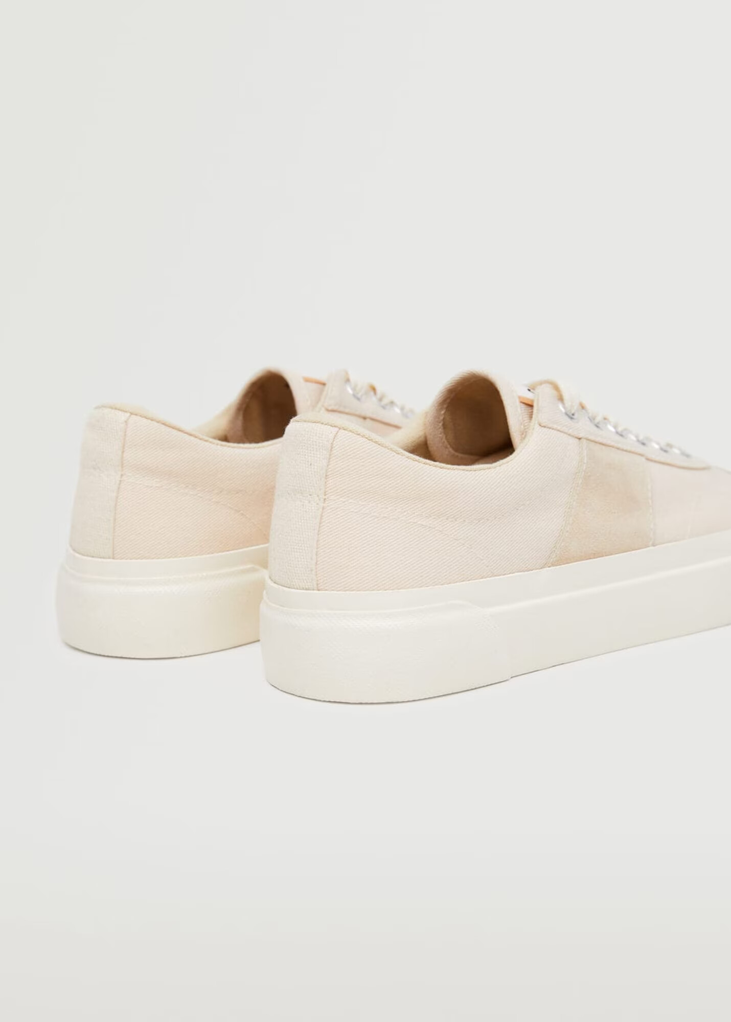 MANGO Sneaker low 'Cali' culoarea pielii - Pled.ro