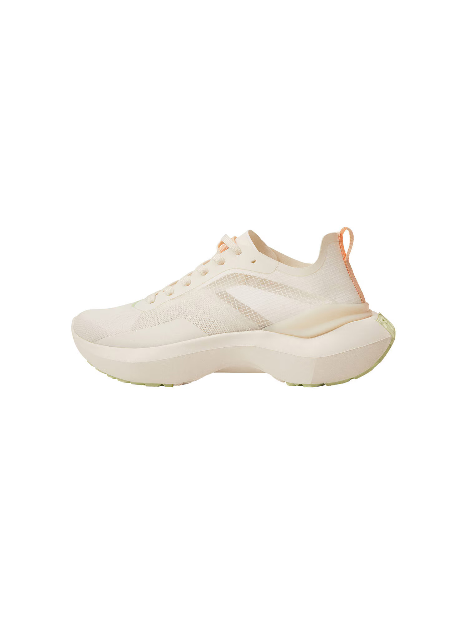 MANGO Sneaker low corai / alb lână - Pled.ro