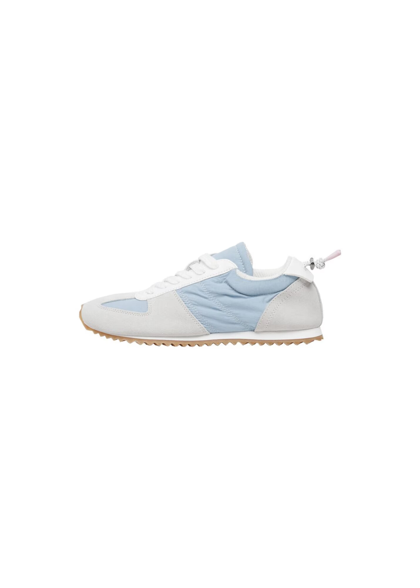 MANGO Sneaker low 'Delti1' albastru pastel / gri deschis - Pled.ro