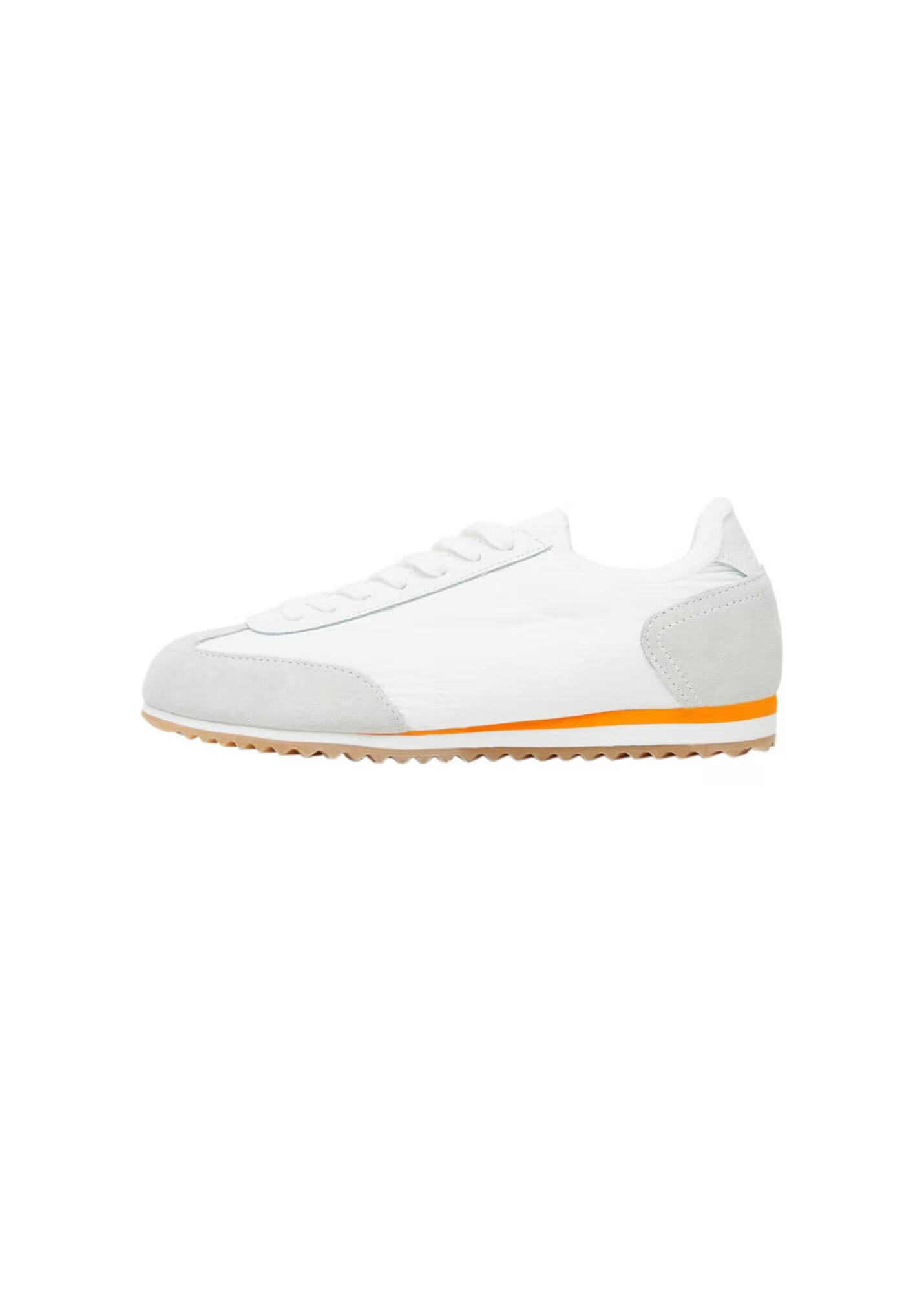 MANGO Sneaker low gri deschis / alb - Pled.ro