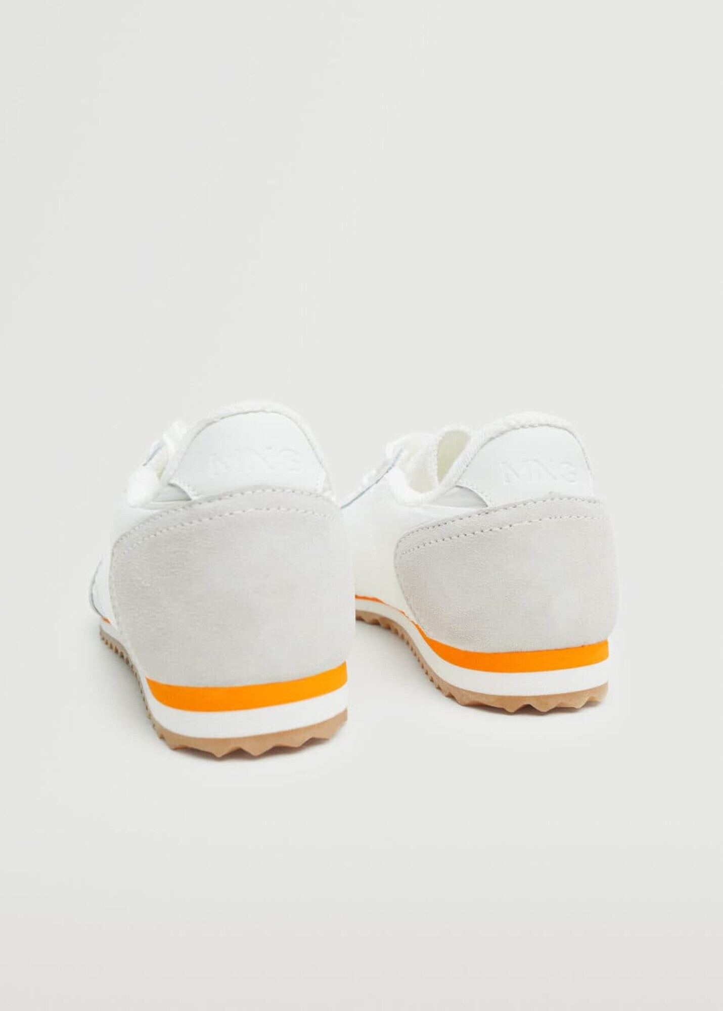 MANGO Sneaker low gri deschis / alb - Pled.ro